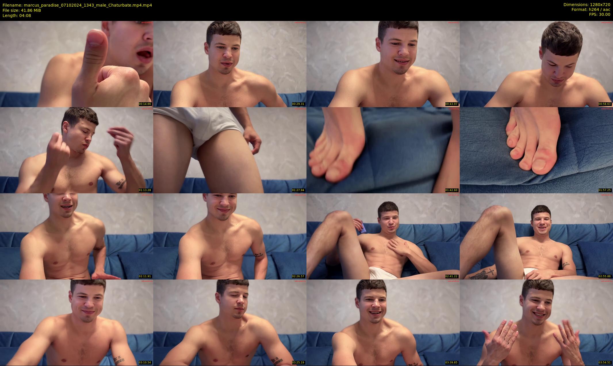marcus_paradise — 5 minute Chaturbate male cam show recording, 720p, Oct 7, 2024