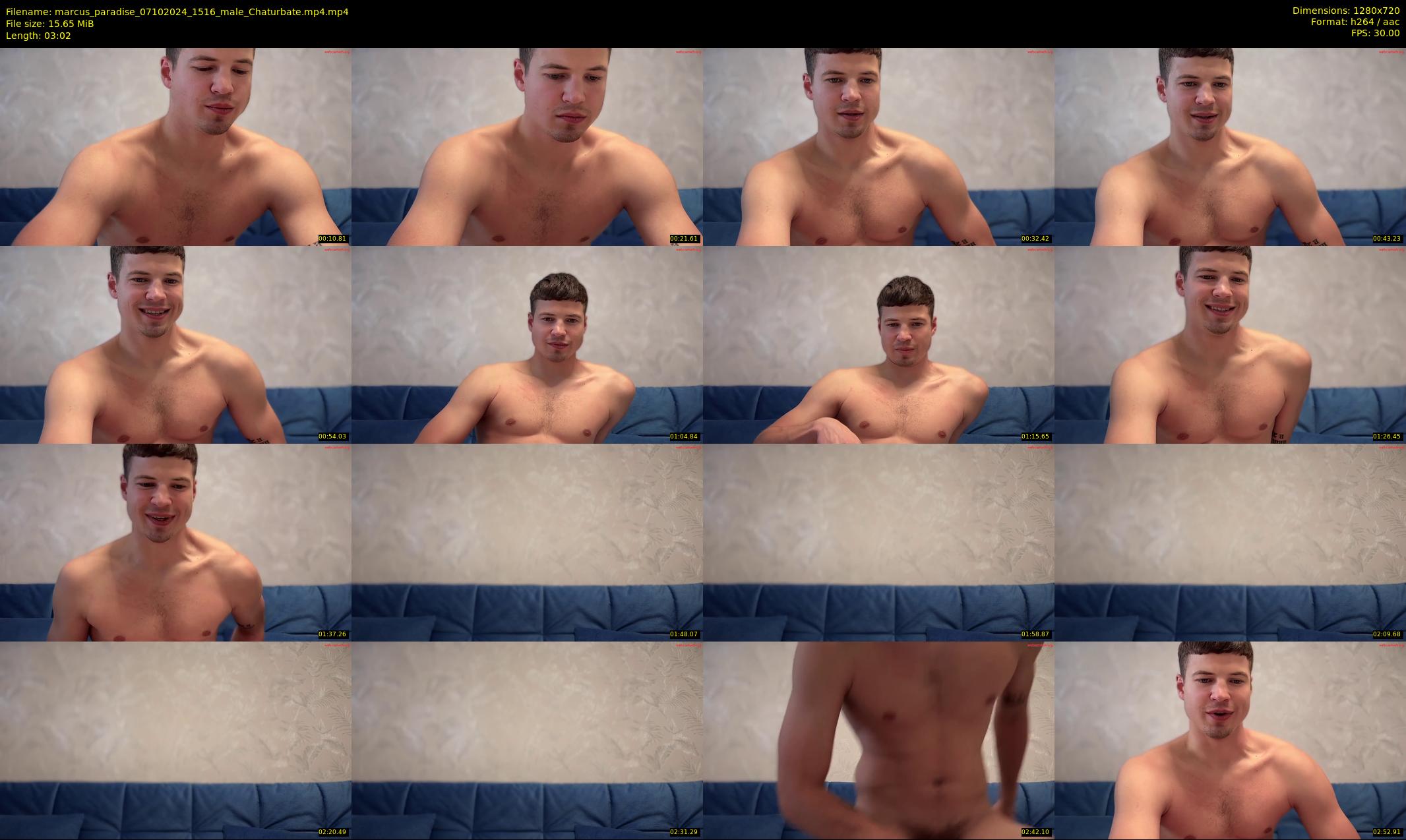 marcus_paradise — 4 minute Chaturbate male cam show recording, 720p, Oct 7, 2024
