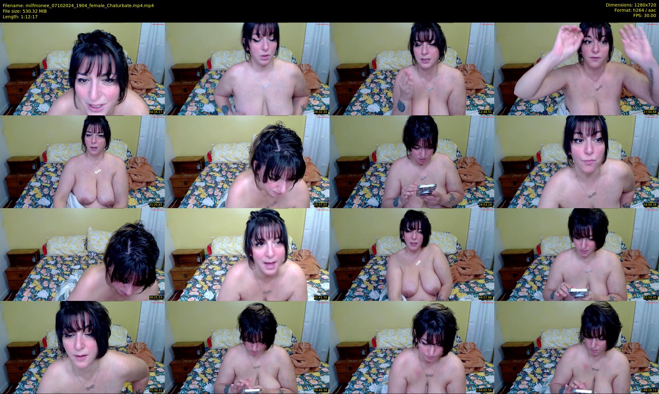 milfmonee — 73 minute Chaturbate female cam show recording, 720p, Oct 7, 2024
