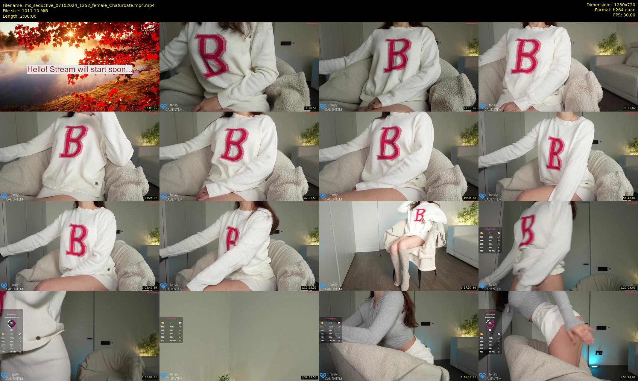 ms_seductive — 120 minute Chaturbate female cam show recording, 720p, Oct 7, 2024