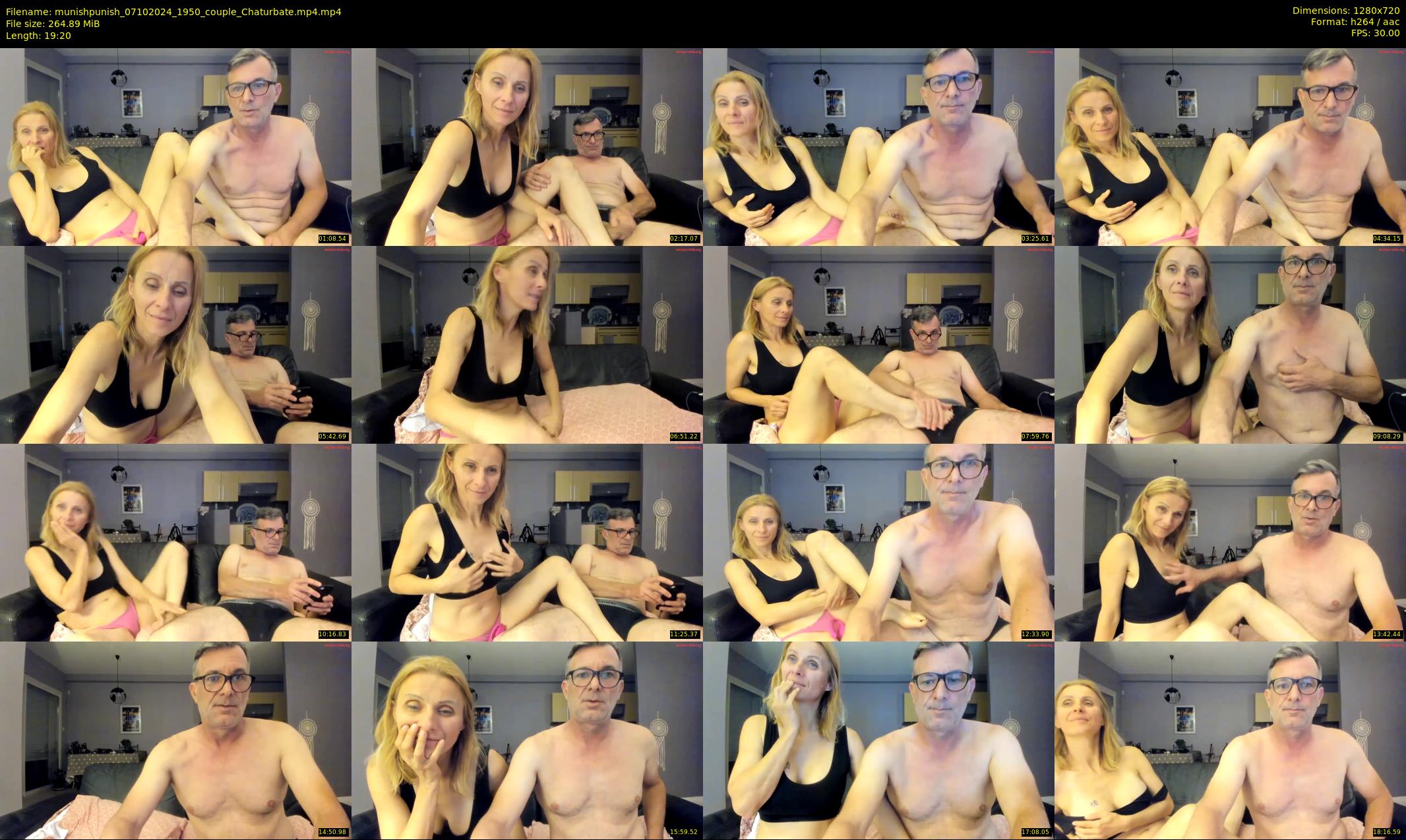 munishpunish — 20 minute Chaturbate couple cam show recording, 720p, Oct 7, 2024