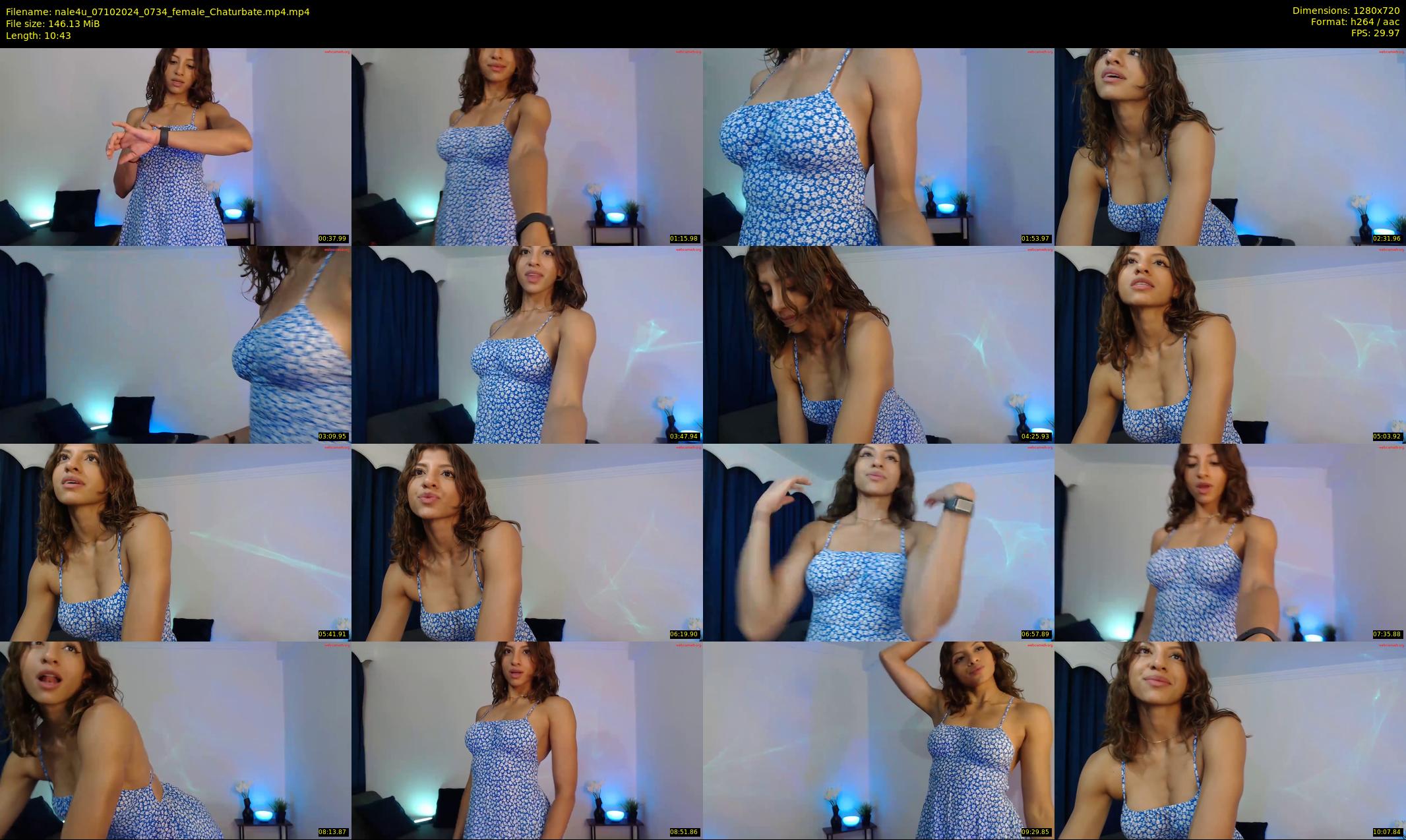 nale4u — 11 minute Chaturbate female cam show recording, 720p, Oct 7, 2024