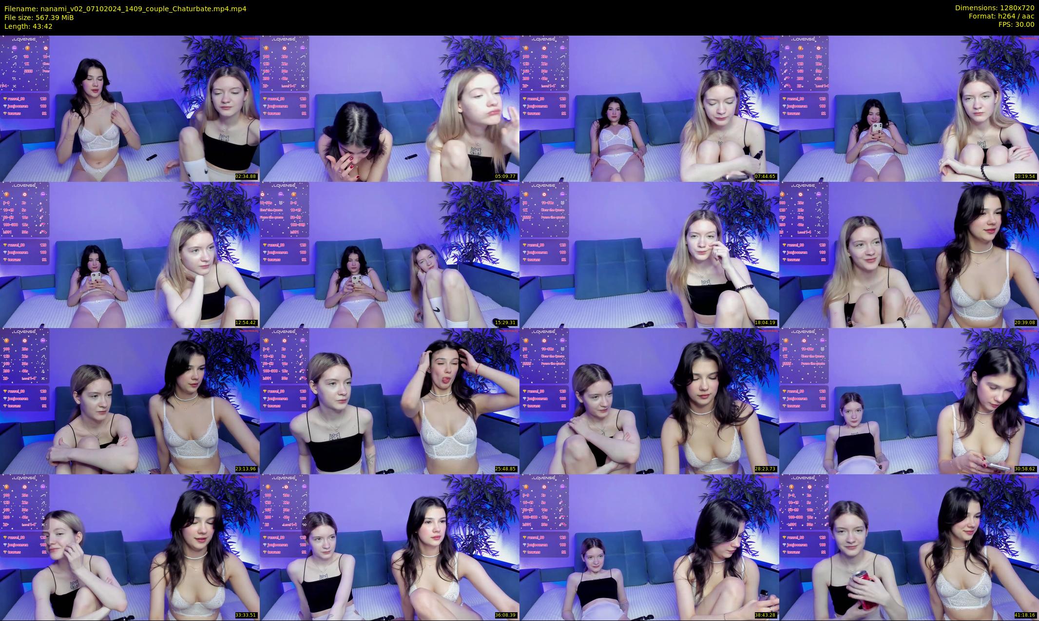 nanami_v02 — 44 minute Chaturbate couple cam show recording, 720p, Oct 7, 2024