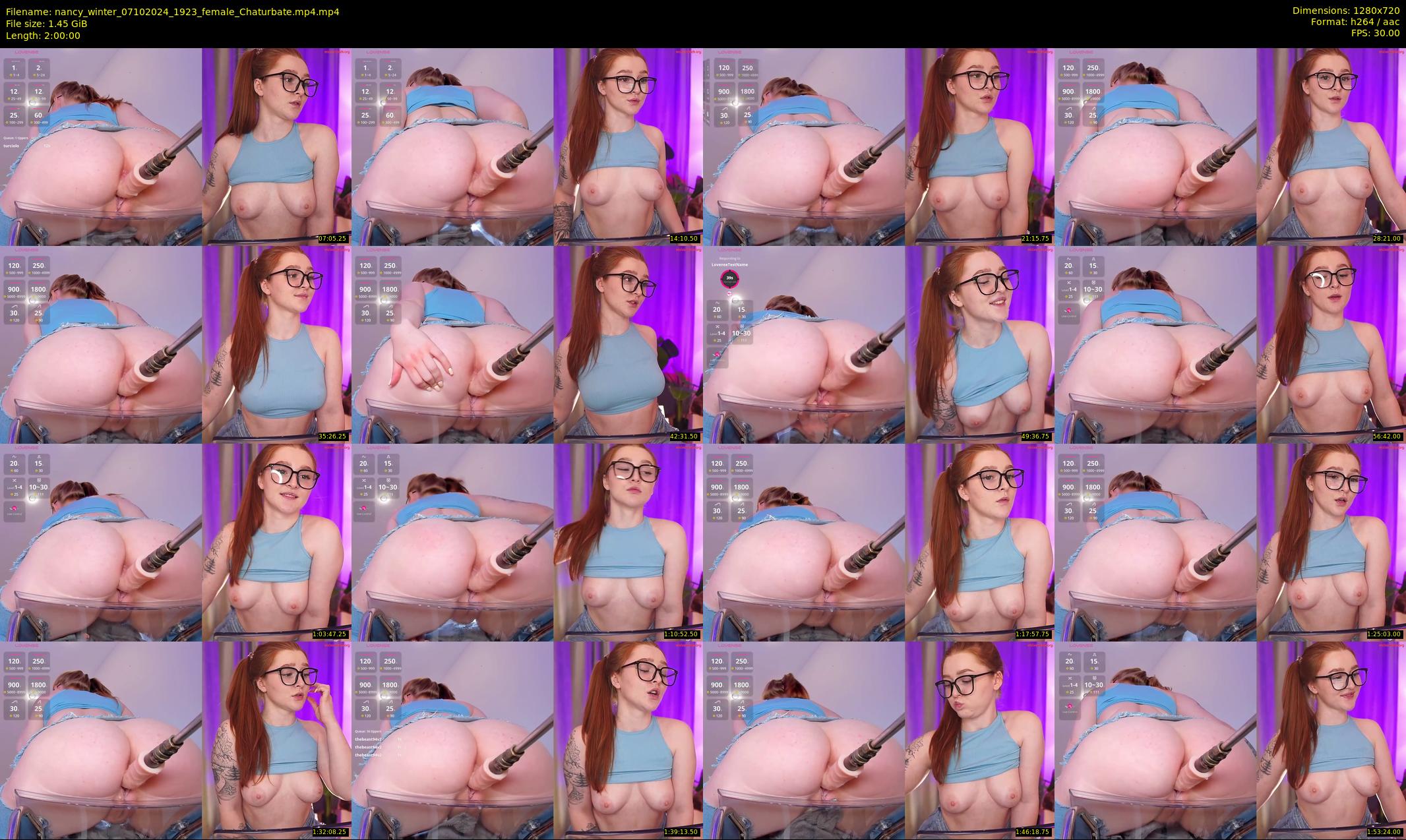 nancy_winter — 120 minute Chaturbate female cam show recording, 720p, Oct 7, 2024