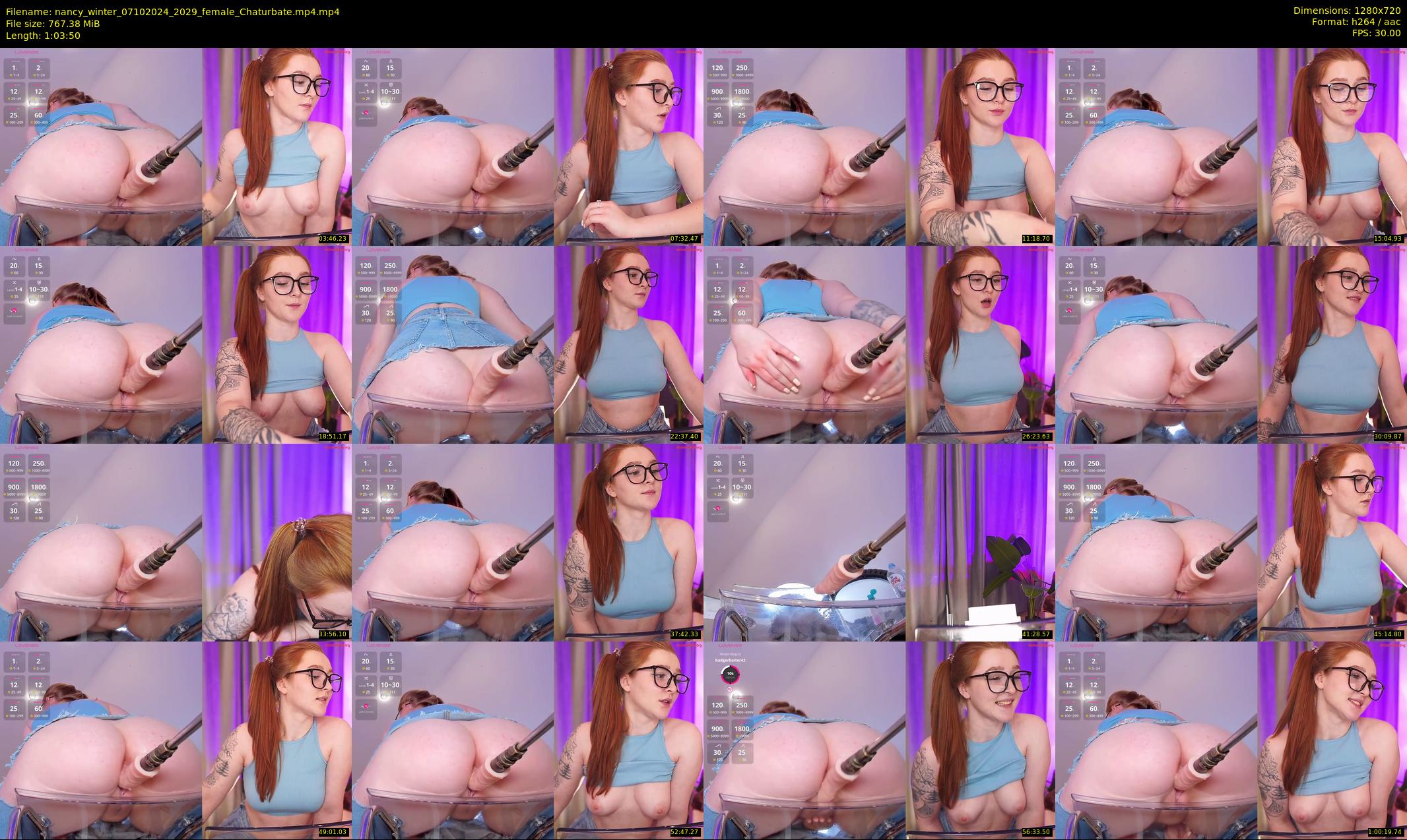 nancy_winter — 64 minute Chaturbate female cam show recording, 720p, Oct 7, 2024