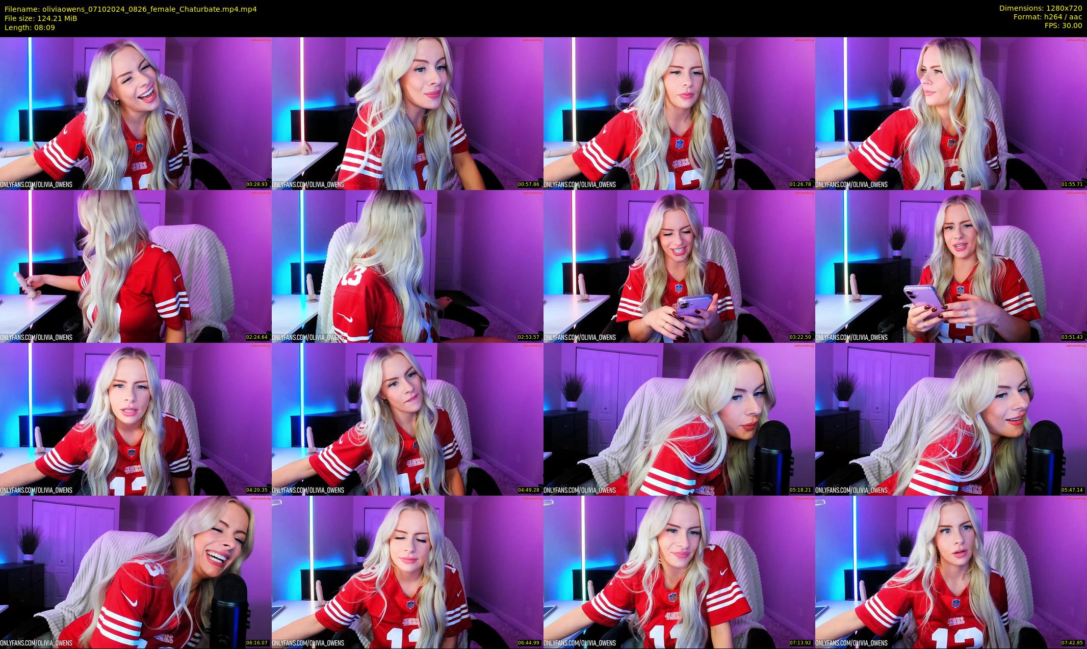 oliviaowens — 9 minute Chaturbate female cam show recording, 720p, Oct 7, 2024
