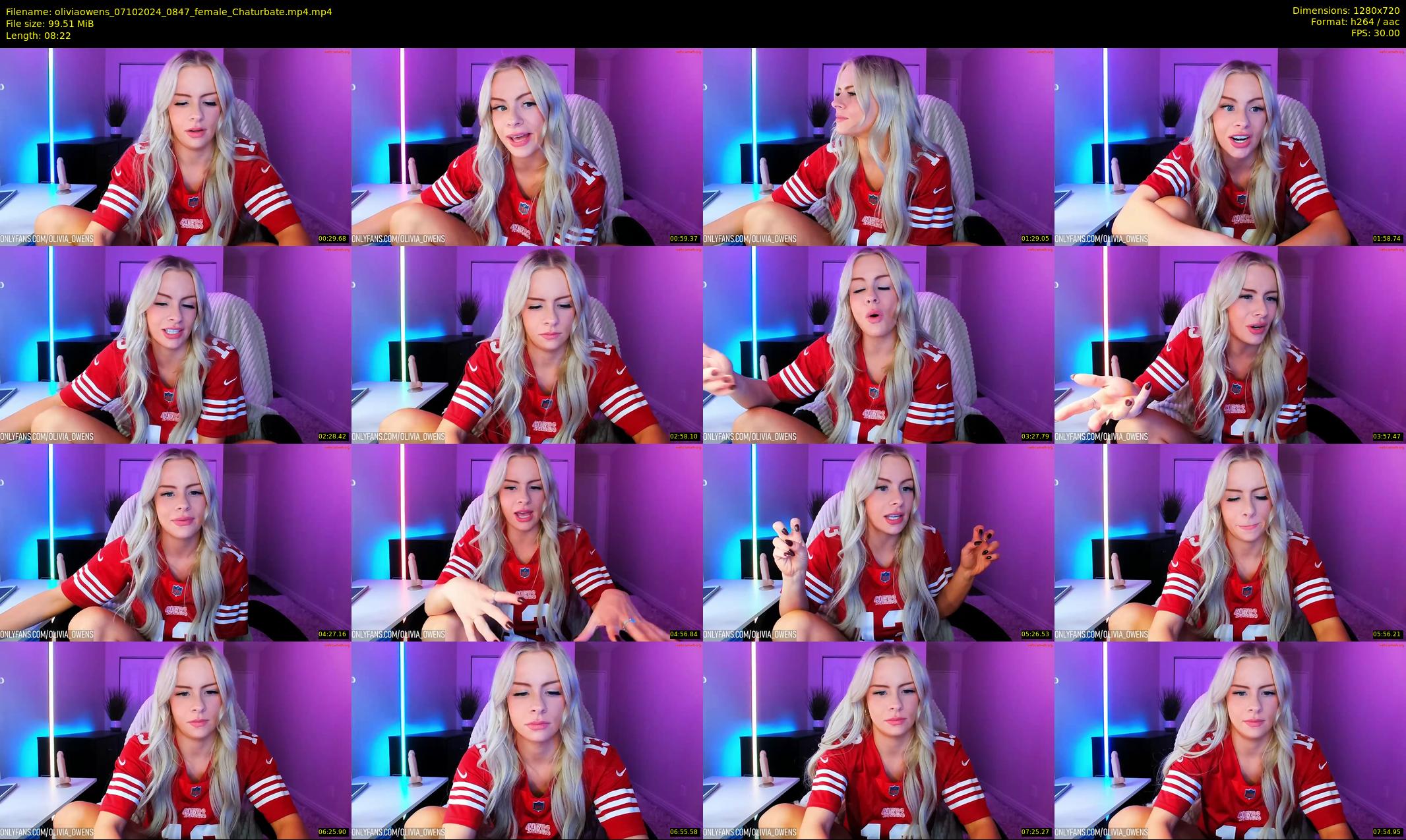 oliviaowens — 9 minute Chaturbate female cam show recording, 720p, Oct 7, 2024