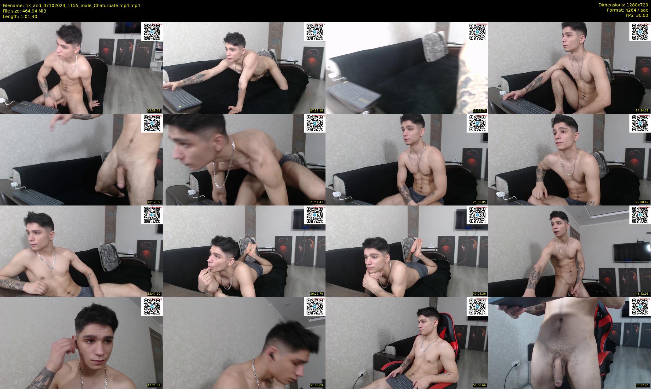 rik_and — 62 minute Chaturbate male cam show recording, 720p, Oct 7, 2024