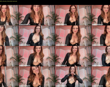 saraloverays — 7 minute Chaturbate female cam show recording, 720p, Oct 7, 2024