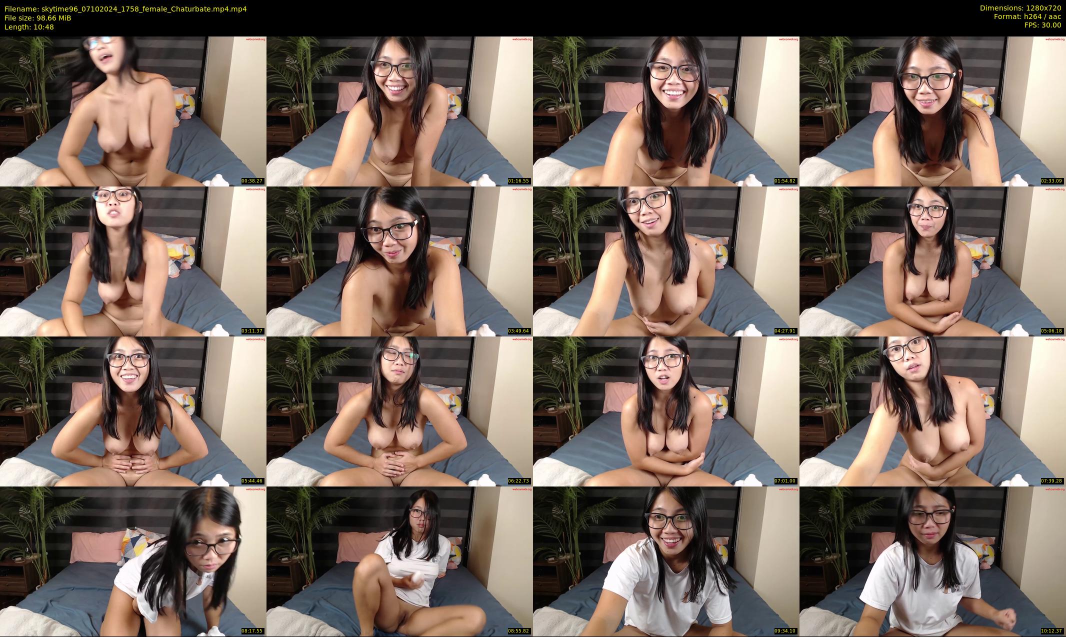skytime96 — 11 minute Chaturbate female cam show recording, 720p, Oct 7, 2024