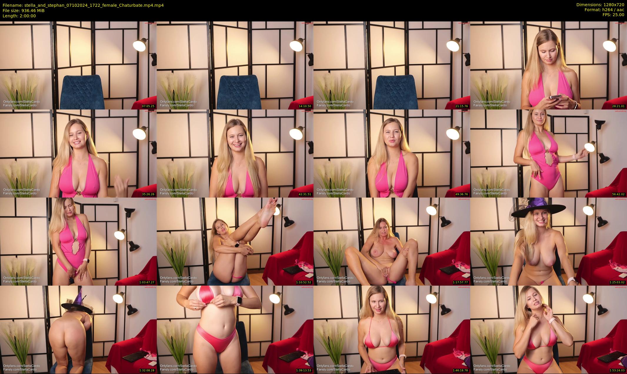 stella_and_stephan — 120 minute Chaturbate couple cam show recording, 720p, Oct 7, 2024