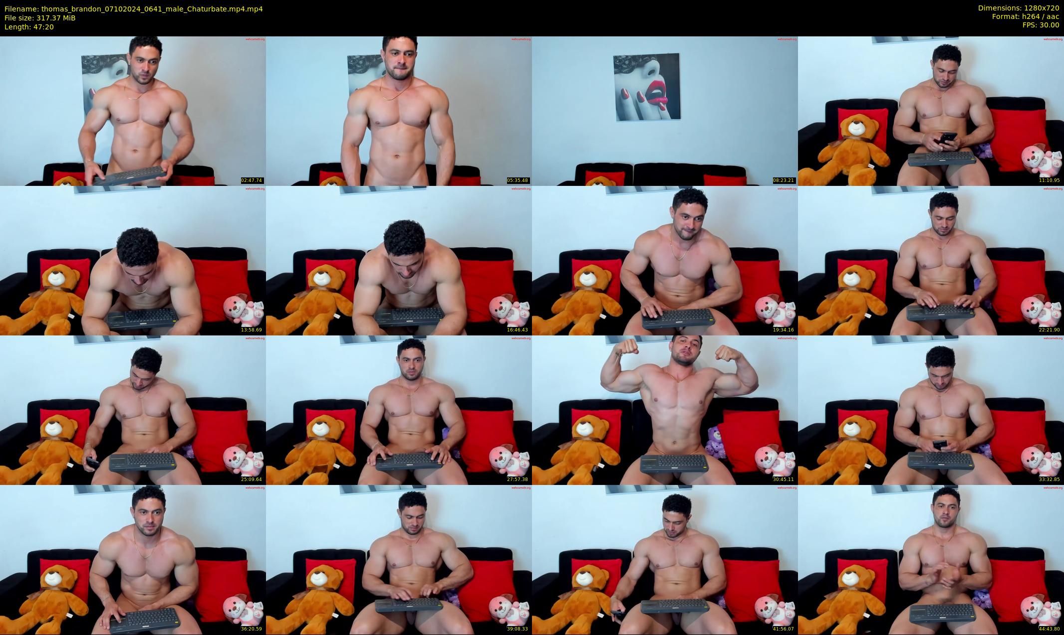 thomas_brandon — 48 minute Chaturbate male cam show recording, 720p, Oct 7, 2024