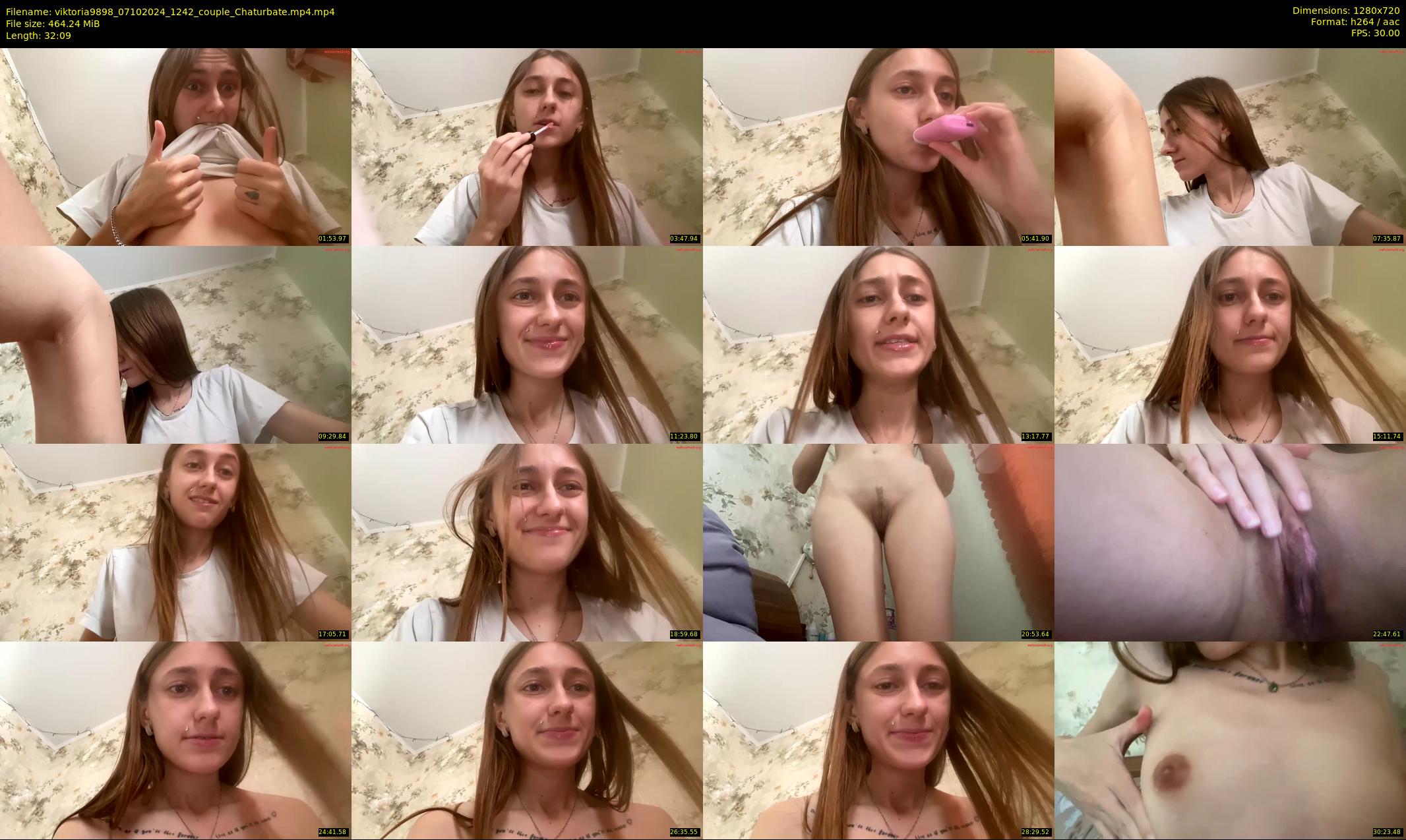 viktoria9898 — 33 minute Chaturbate couple cam show recording, 720p, Oct 7, 2024