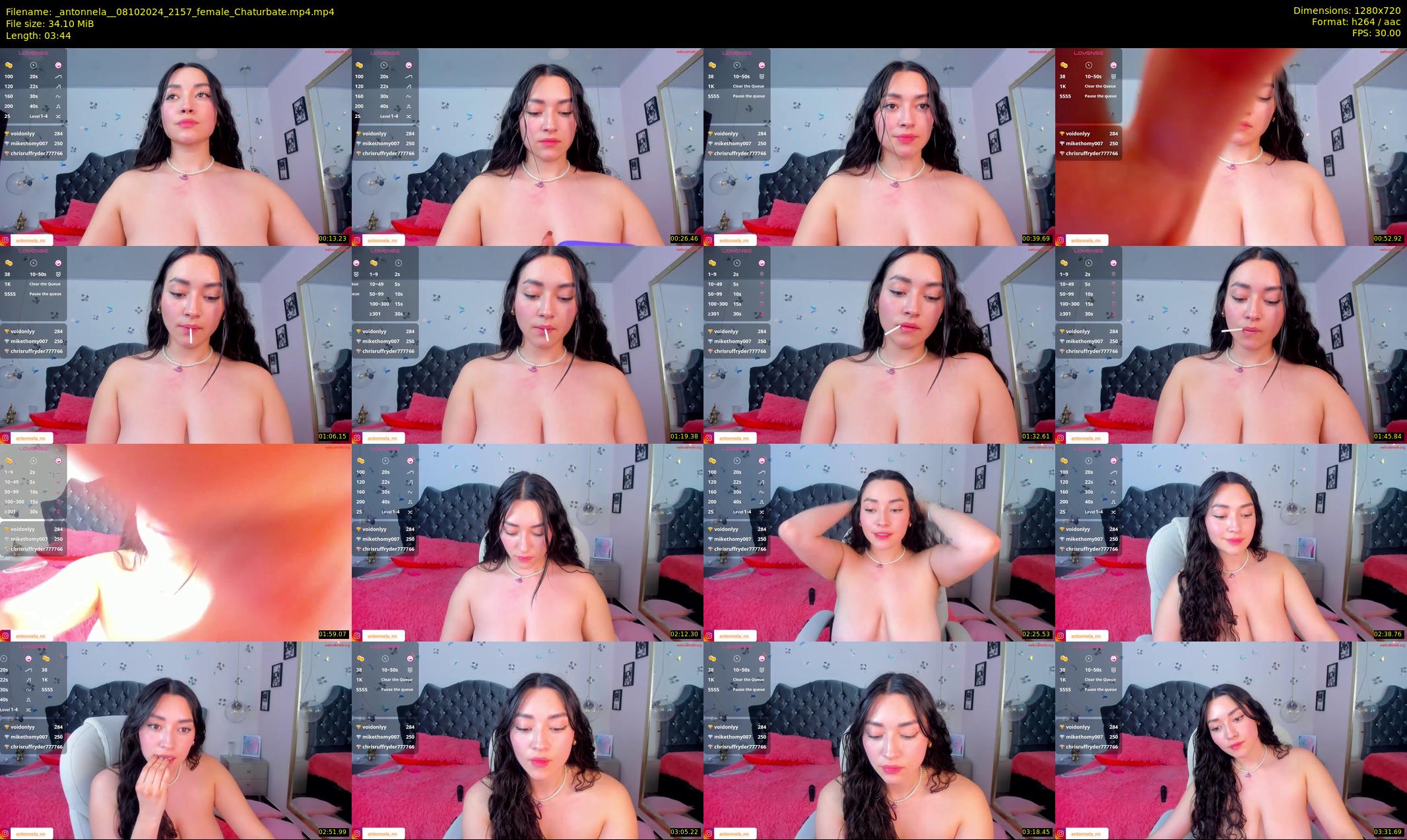 _antonnela_ — 4 minute Chaturbate female cam show recording, 720p, Oct 8, 2024