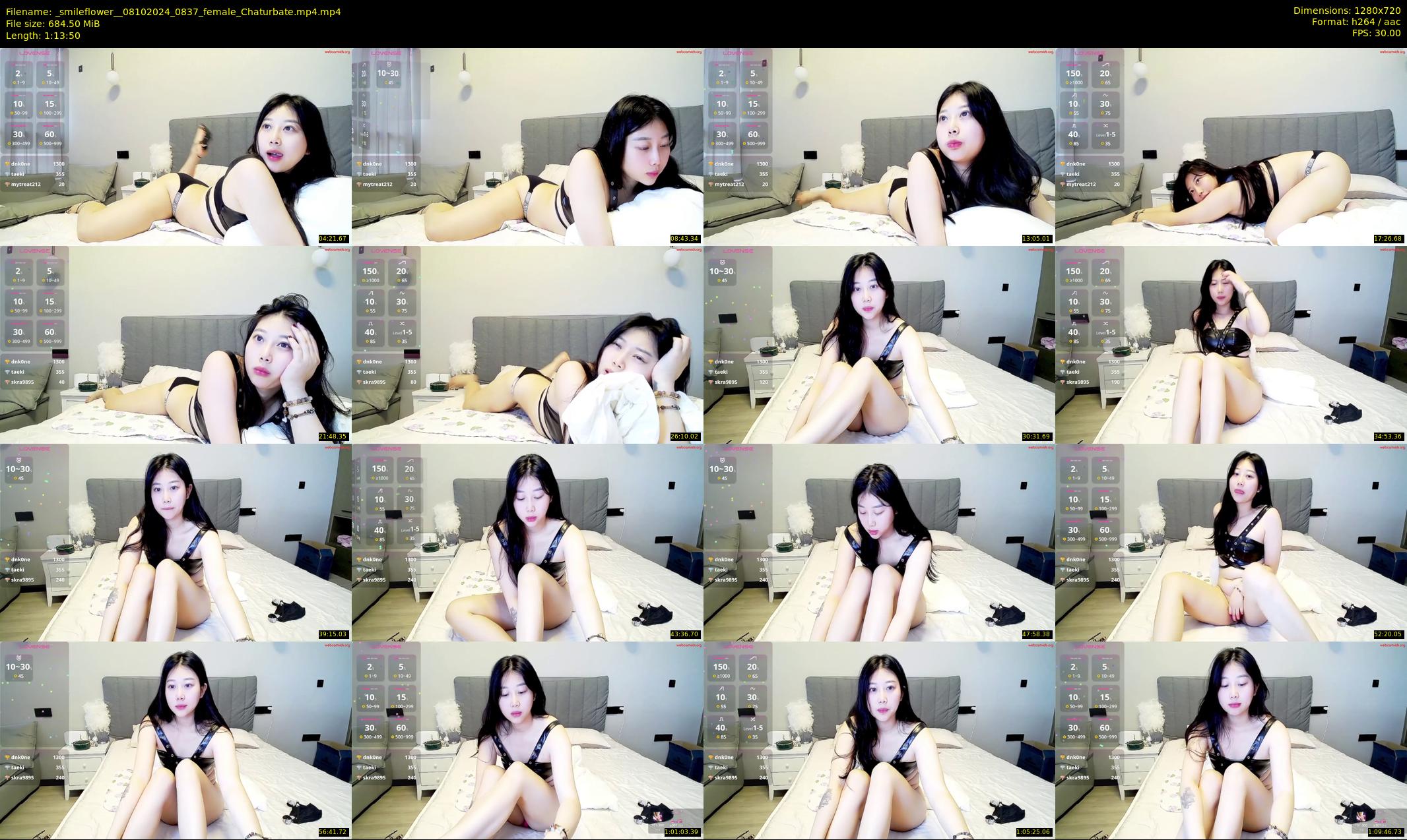 _smileflower_ — 74 minute Chaturbate female cam show recording, 720p, Oct 8, 2024