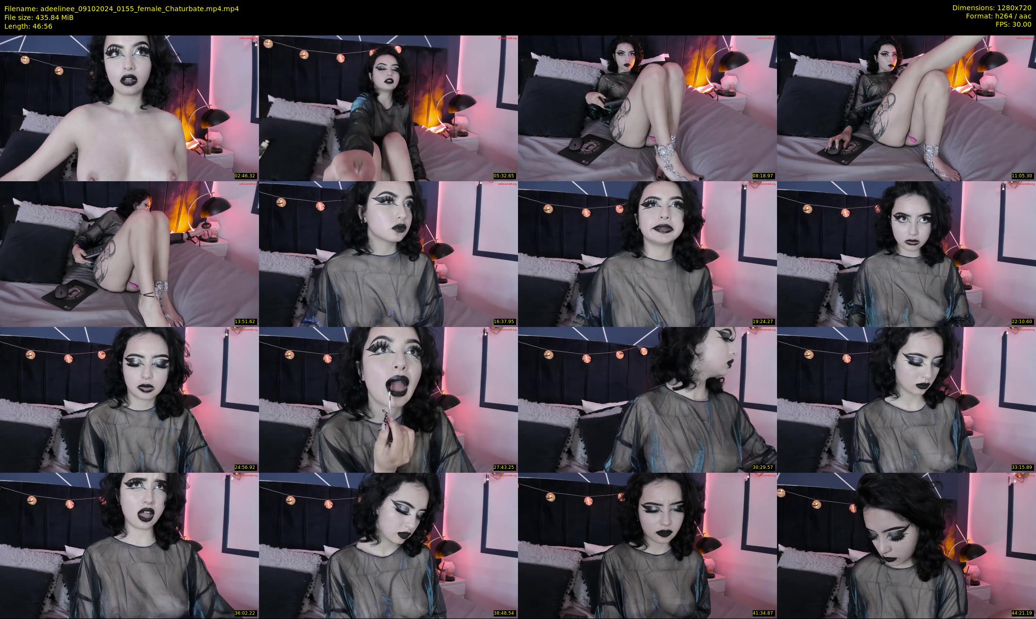 adeelinee — 47 minute Chaturbate female cam show recording, 720p, Oct 9, 2024