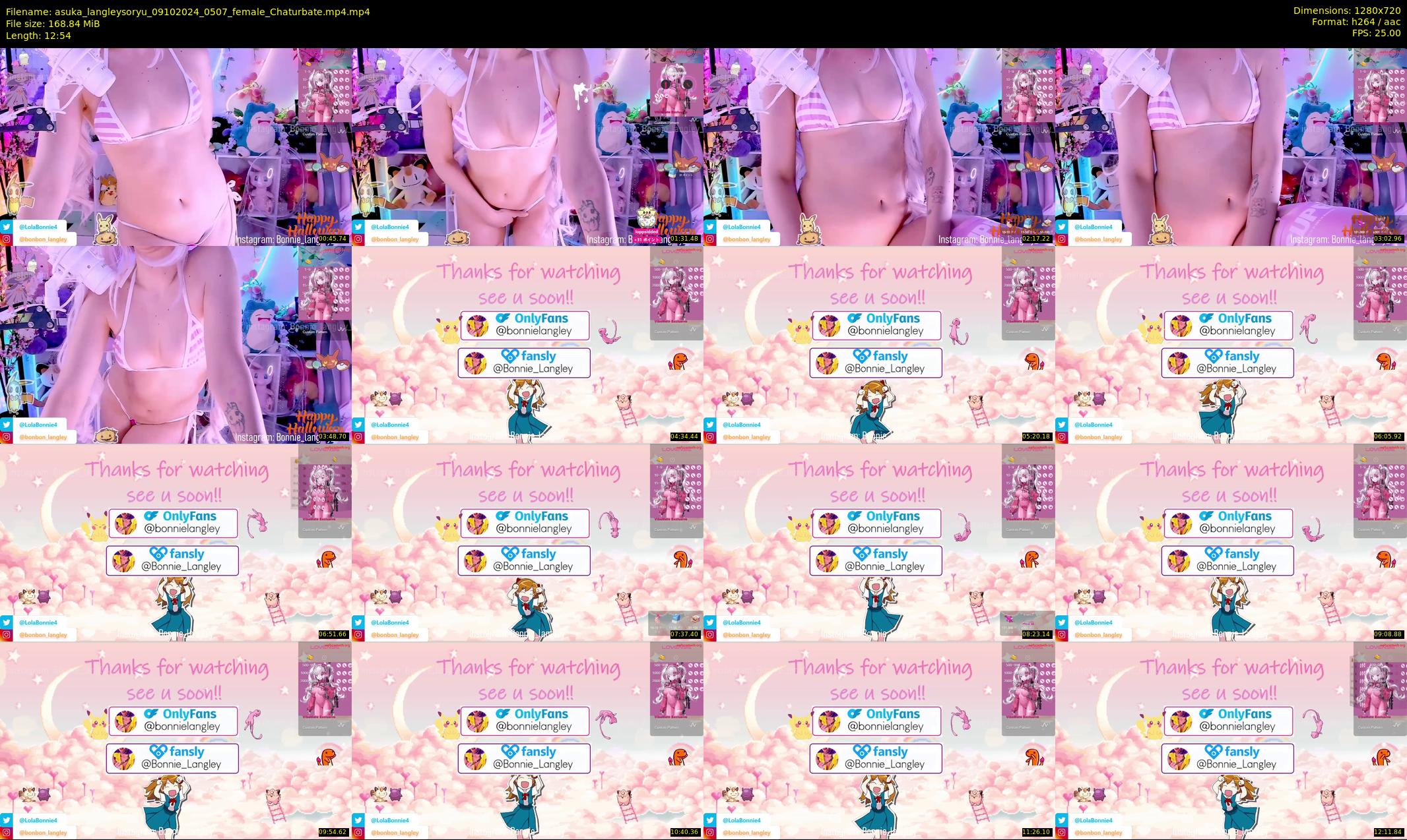 asuka_langleysoryu — 13 minute Chaturbate female cam show recording, 720p, Oct 9, 2024
