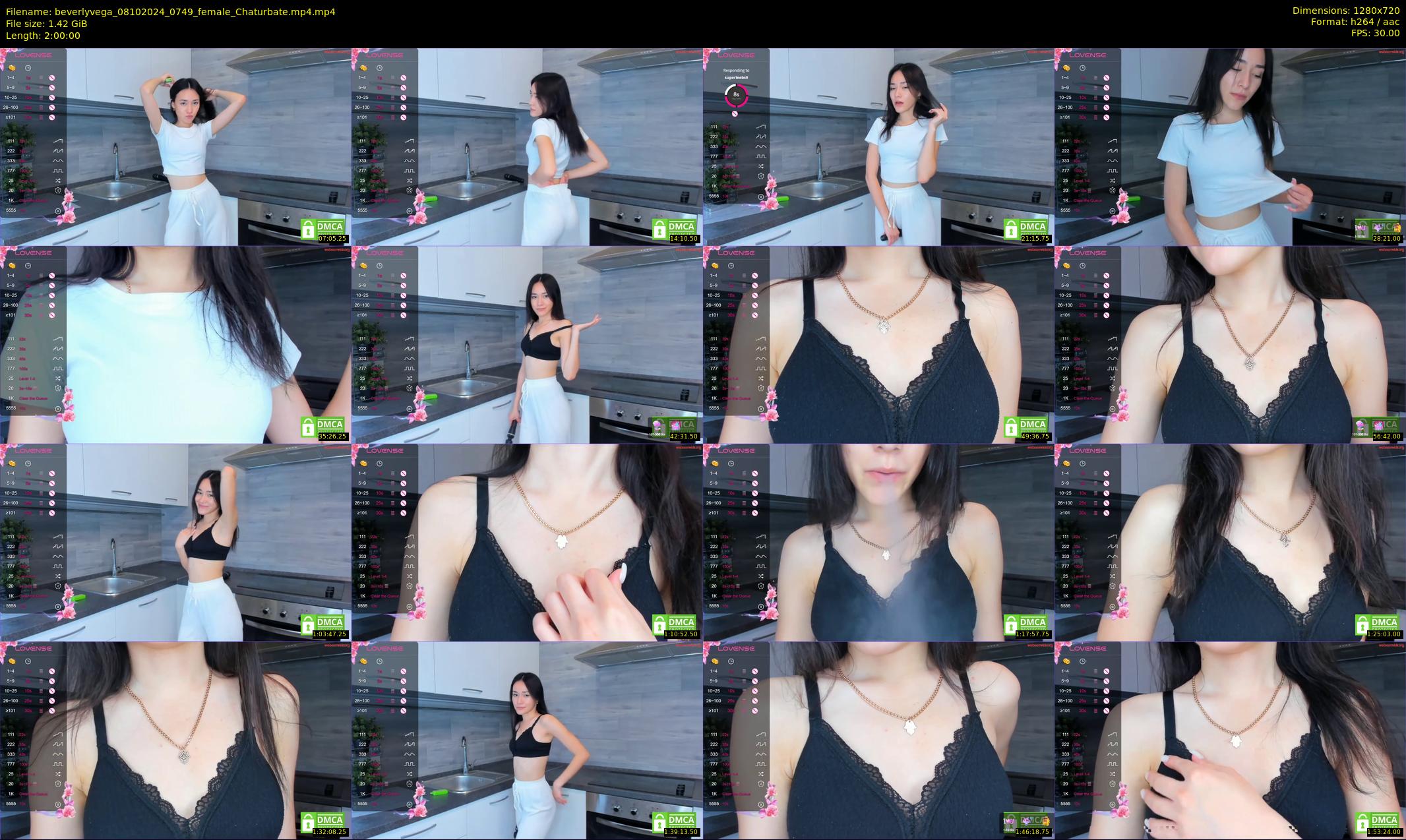 beverlyvega — 120 minute Chaturbate couple cam show recording, 720p, Oct 8, 2024