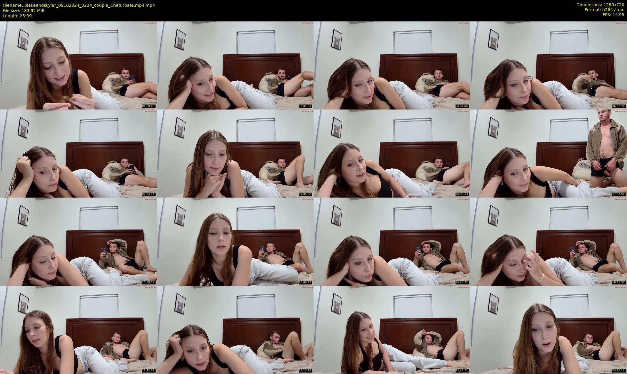 blakeandskylar — 26 minute Chaturbate couple cam show recording, 720p, Oct 9, 2024