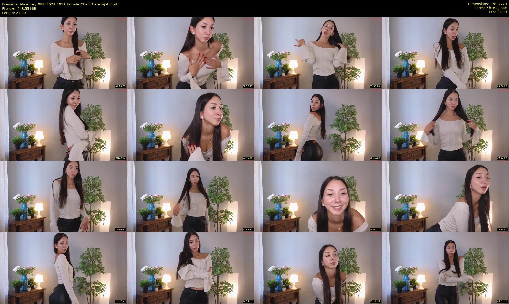 blissdilley — 22 minute Chaturbate female cam show recording, 720p, Oct 8, 2024