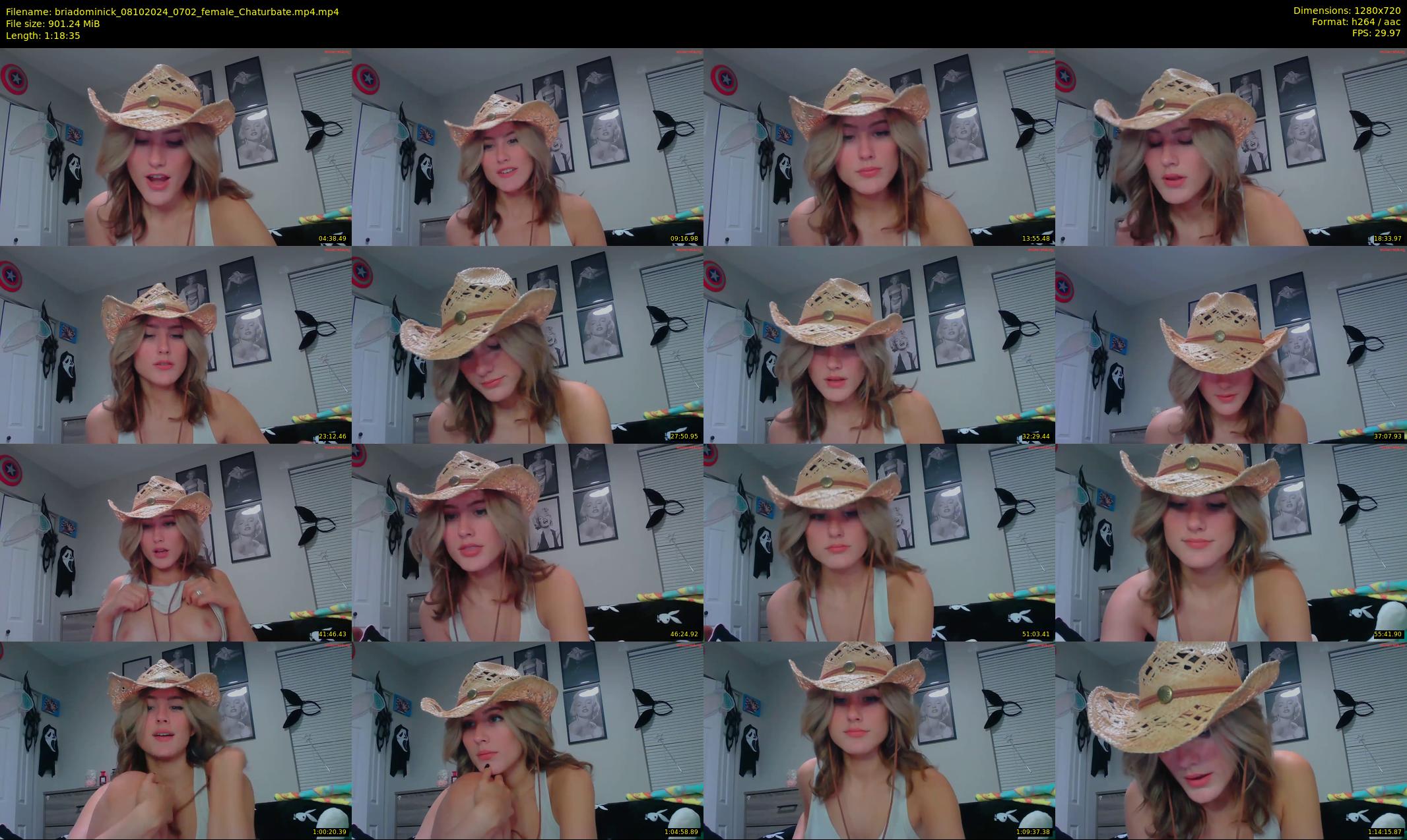briadominick — 79 minute Chaturbate couple cam show recording, 720p, Oct 8, 2024