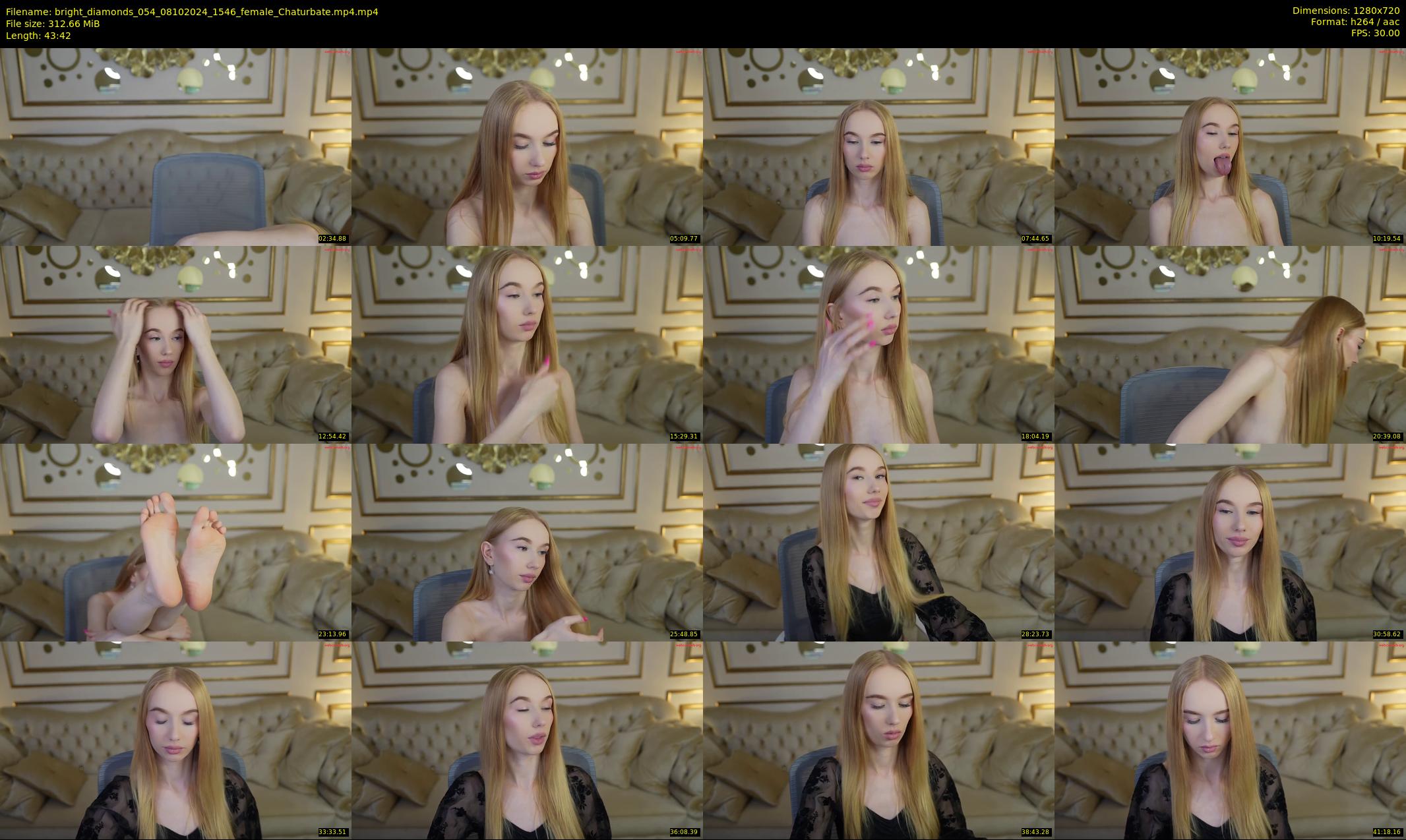 bright_diamonds_054 — 44 minute Chaturbate couple cam show recording, 720p, Oct 8, 2024