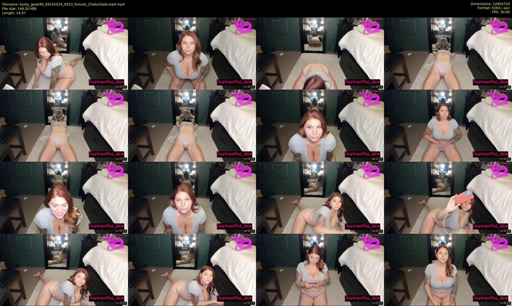busty_geek48 — 15 minute Chaturbate female cam show recording, 720p, Oct 9, 2024