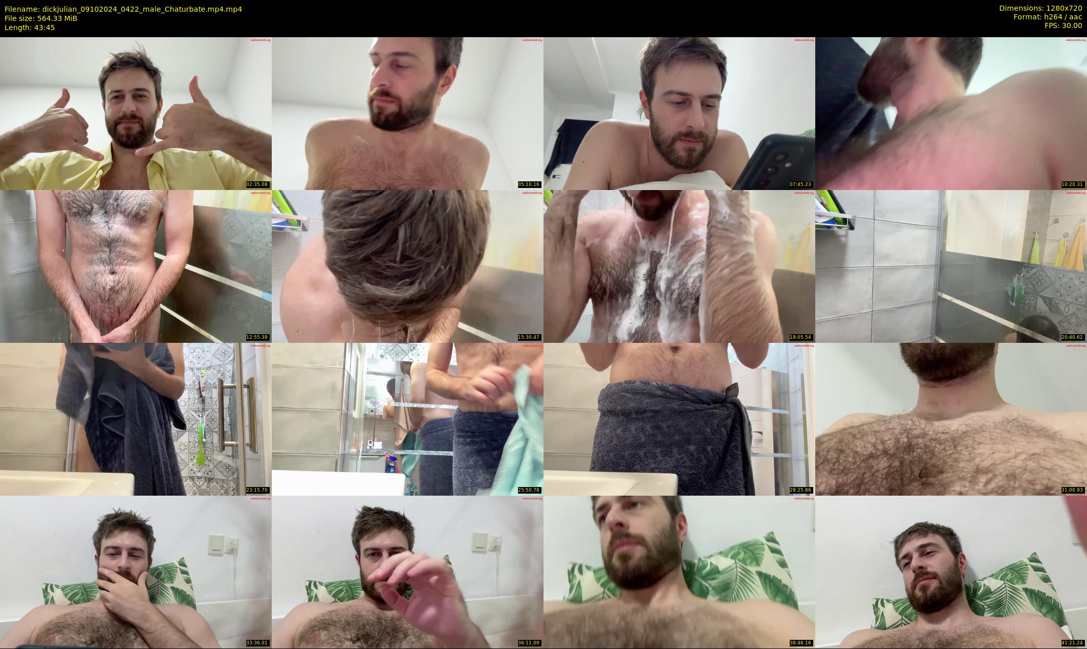 dickjulian — 44 minute Chaturbate male cam show recording, 720p, Oct 9, 2024