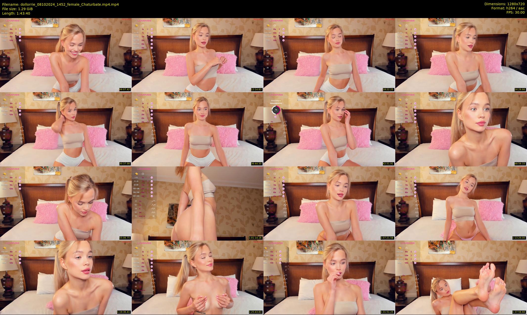 dollorrie — 104 minute Chaturbate couple cam show recording, 720p, Oct 8, 2024