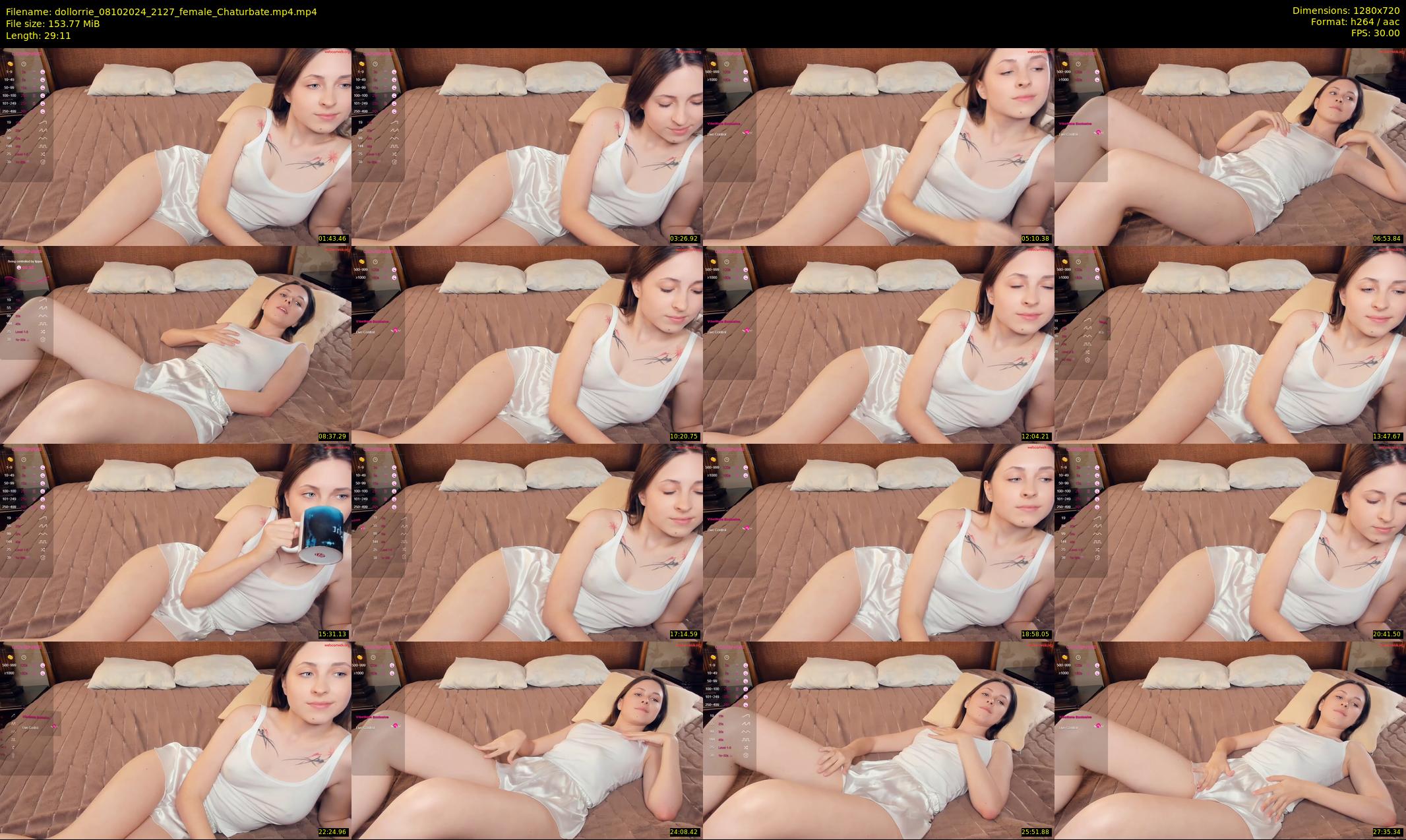 dollorrie — 30 minute Chaturbate couple cam show recording, 720p, Oct 8, 2024