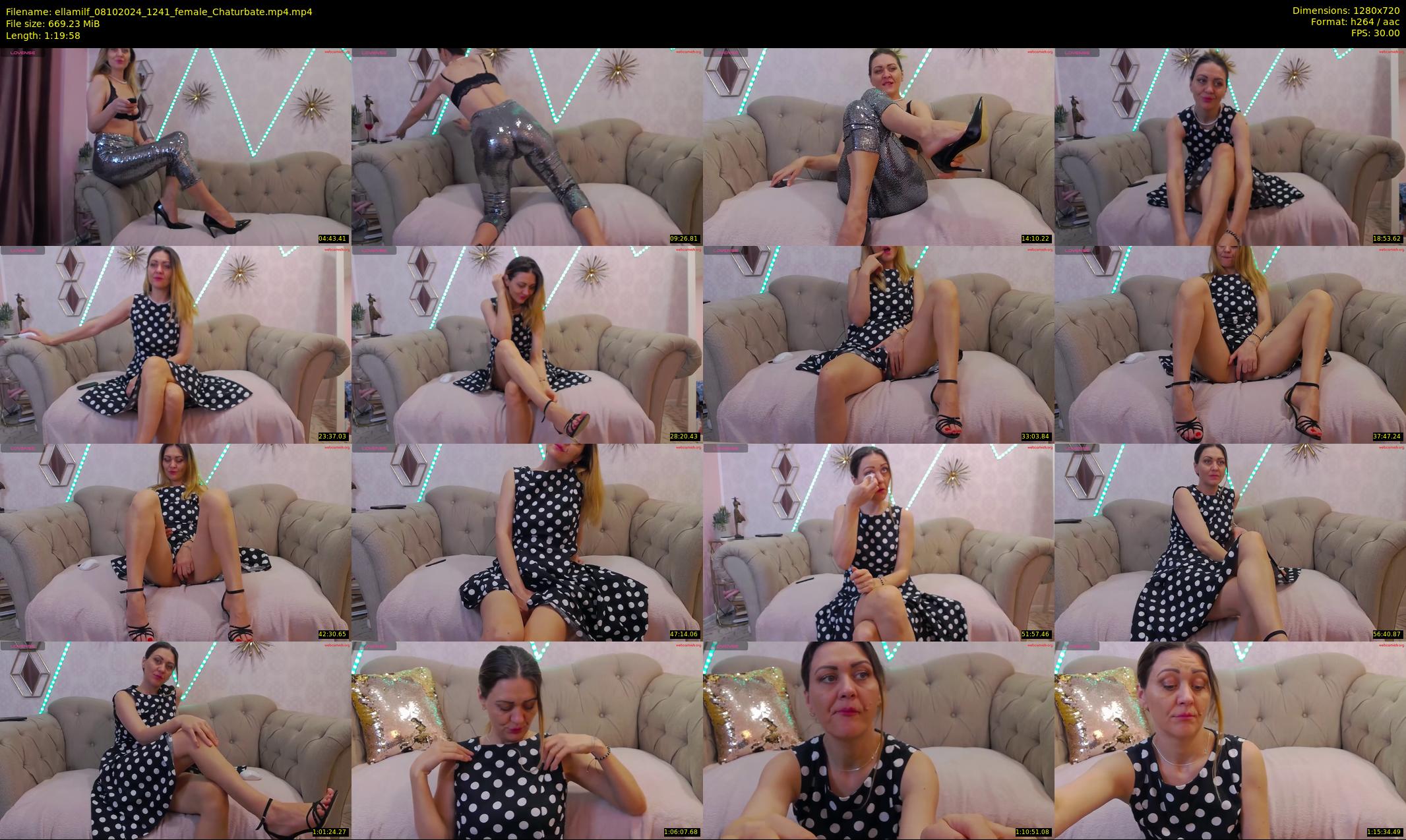 ellamilf — 80 minute Chaturbate female cam show recording, 720p, Oct 8, 2024