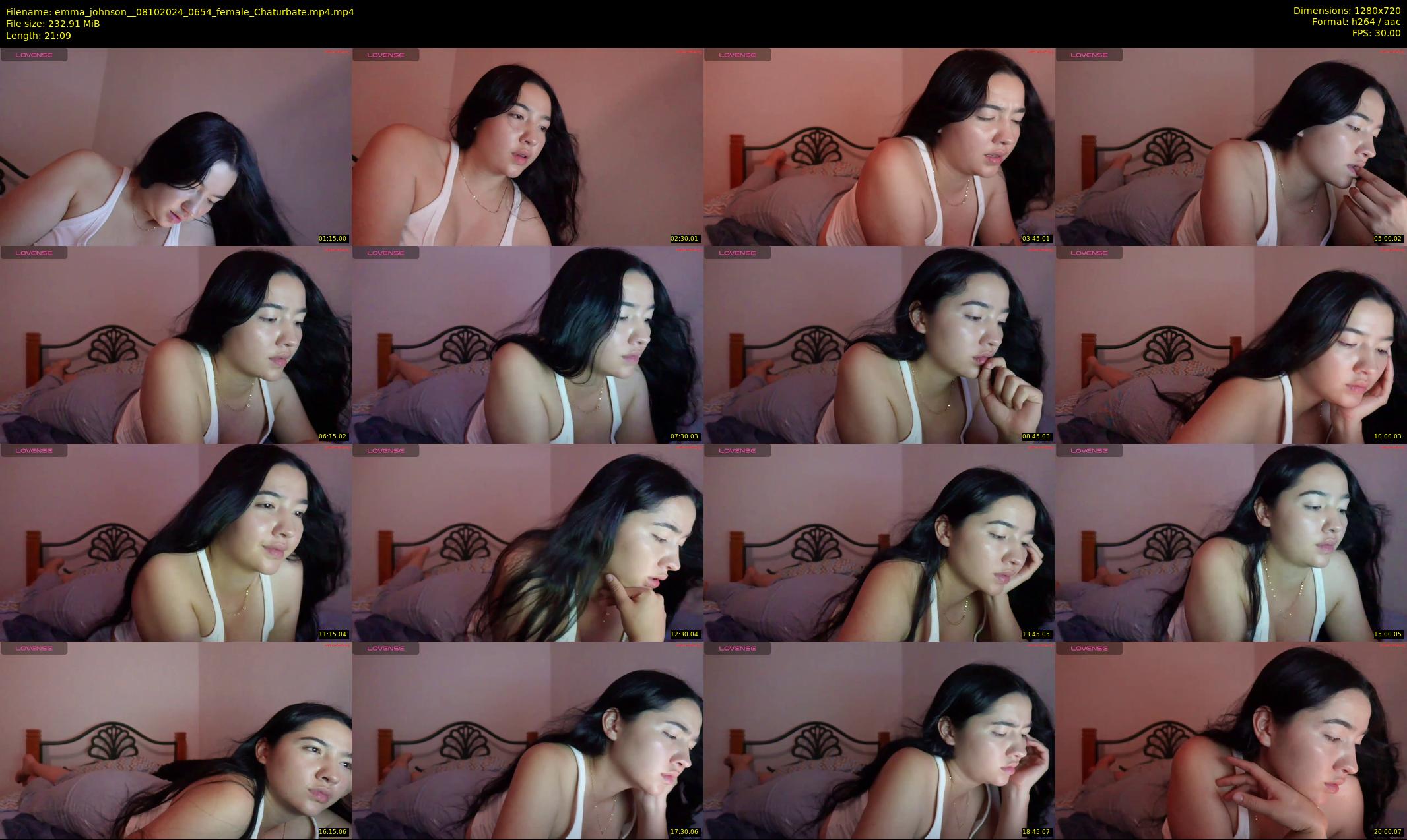 emma_johnson_ — 22 minute Chaturbate female cam show recording, 720p, Oct 8, 2024