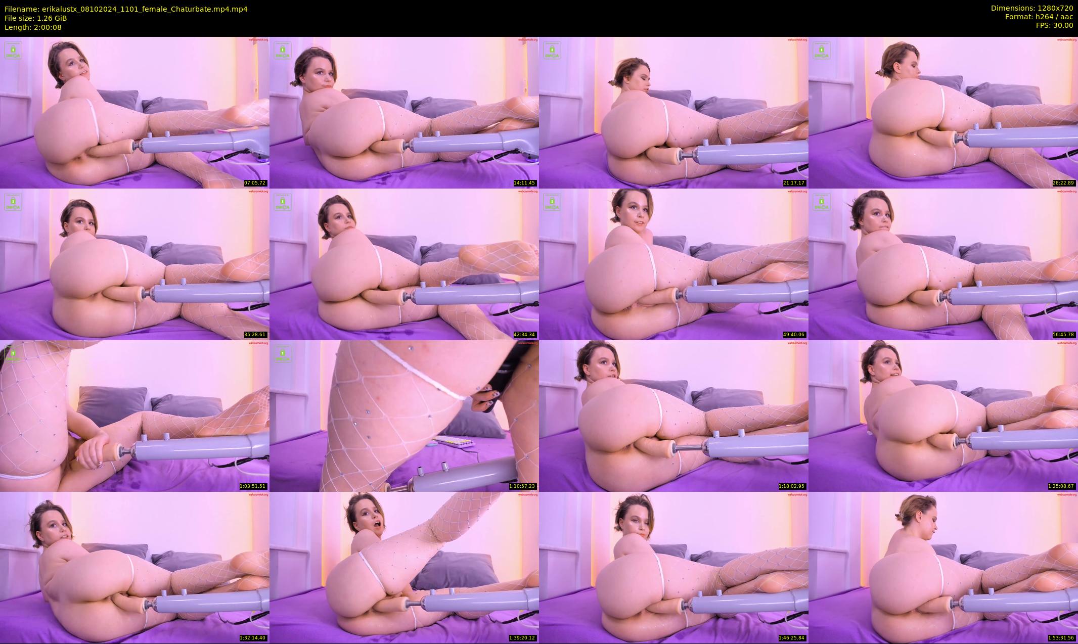erikalustx — 121 minute Chaturbate female cam show recording, 720p, Oct 8, 2024