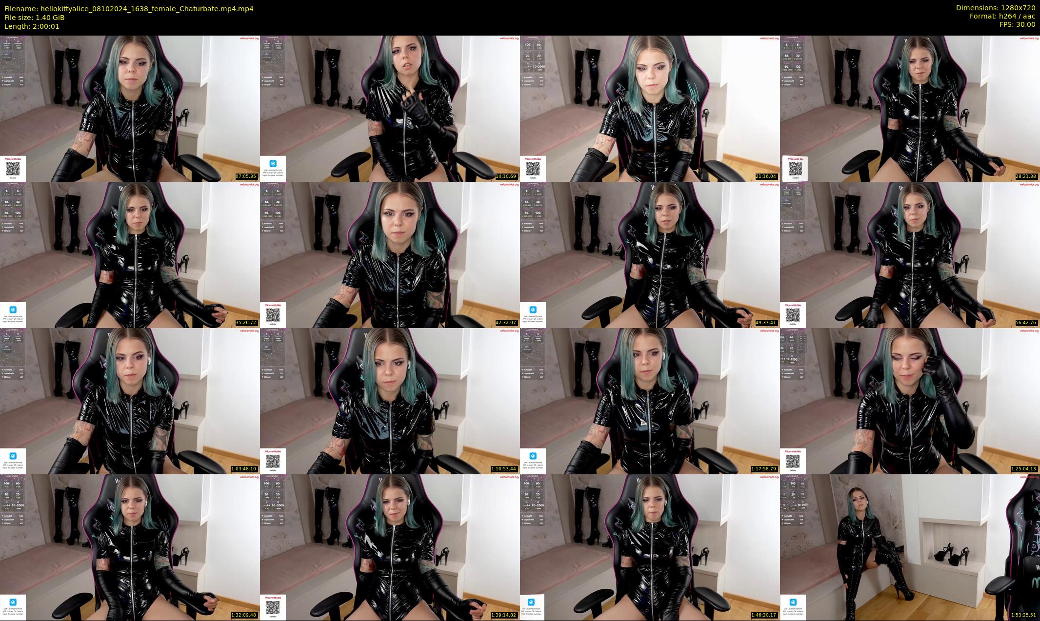 hellokittyalice — 121 minute Chaturbate female cam show recording, 720p, Oct 8, 2024