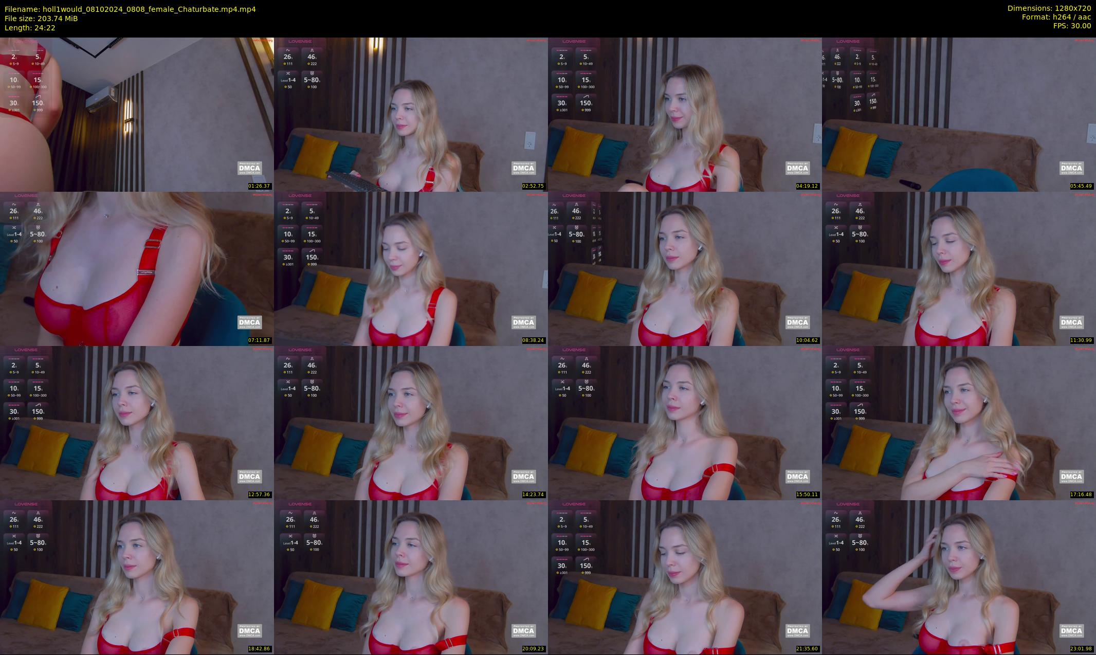 holl1would — 25 minute Chaturbate female cam show recording, 720p, Oct 8, 2024
