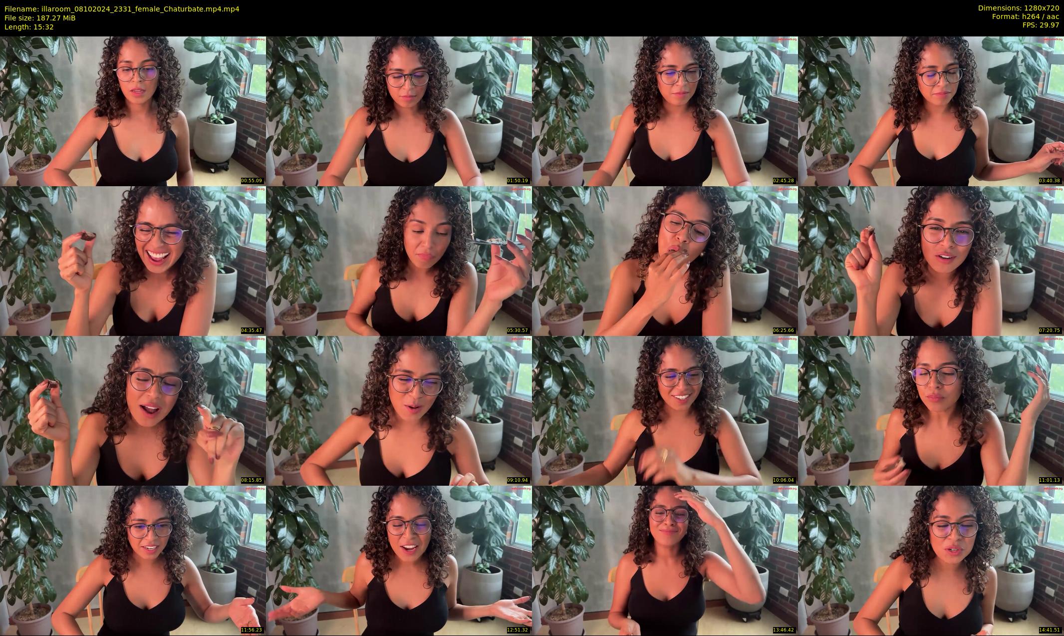 illaroom — 16 minute Chaturbate female cam show recording, 720p, Oct 8, 2024
