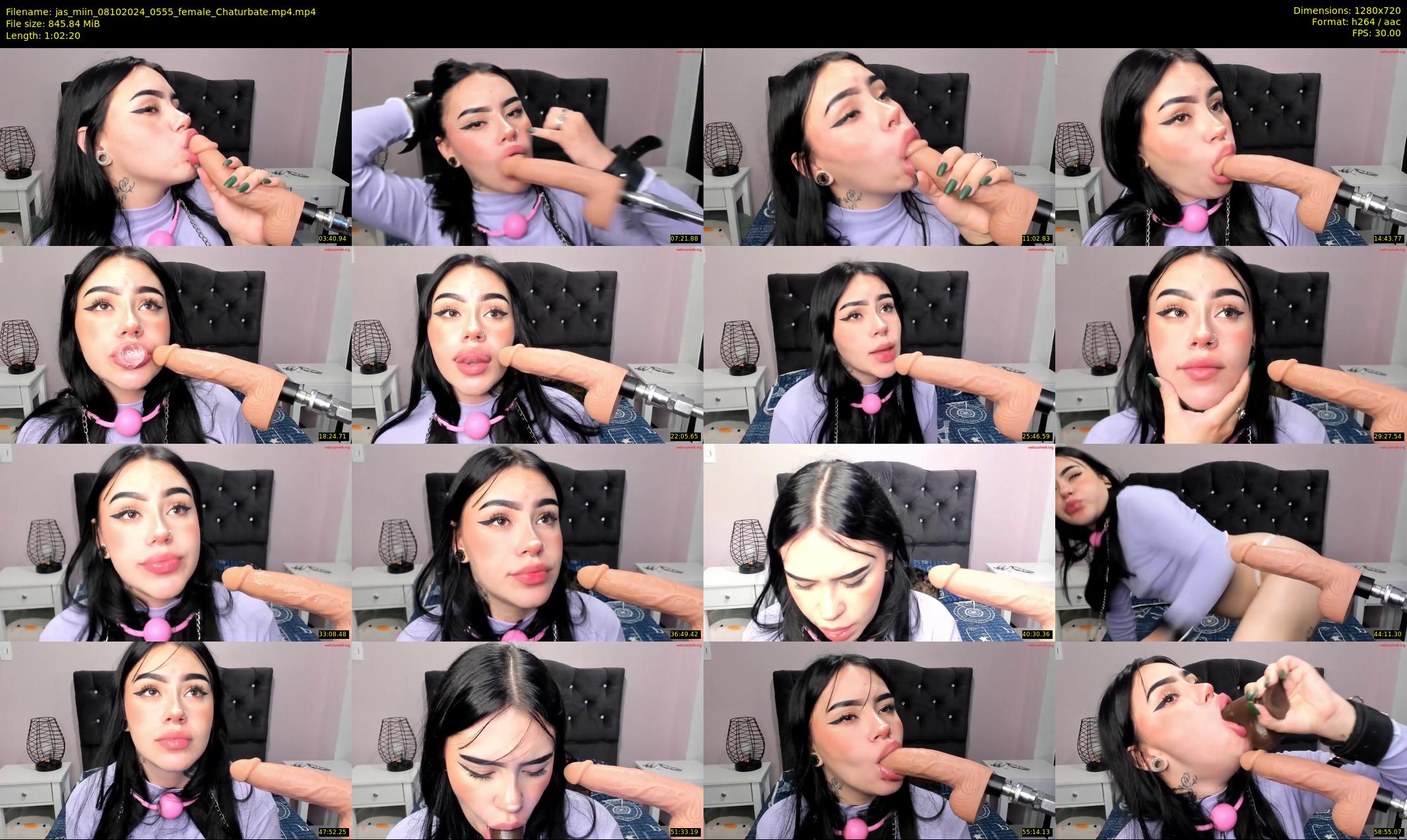 jas_miin — 63 minute Chaturbate female cam show recording, 720p, Oct 8, 2024