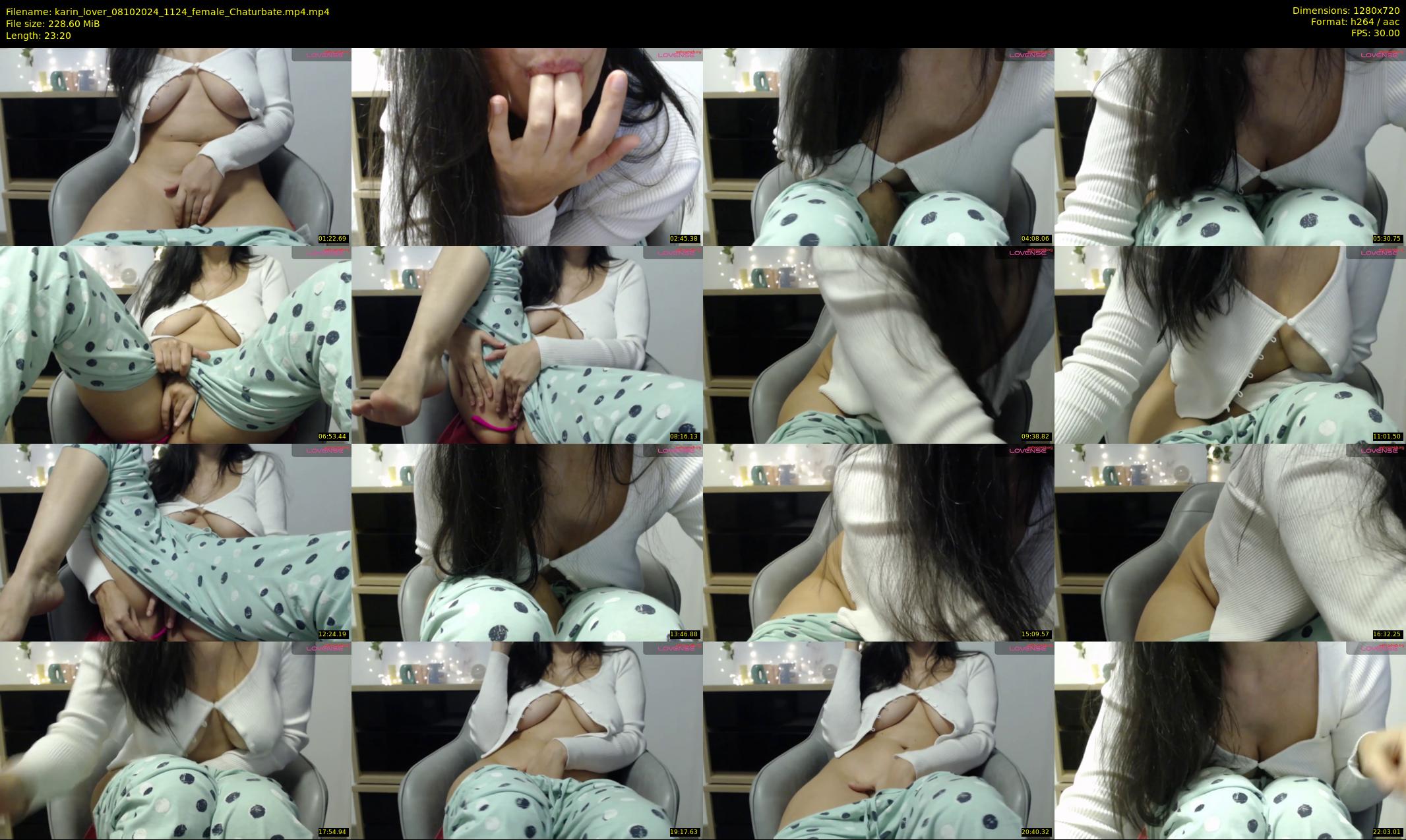 karin_lover — 24 minute Chaturbate female cam show recording, 720p, Oct 8, 2024