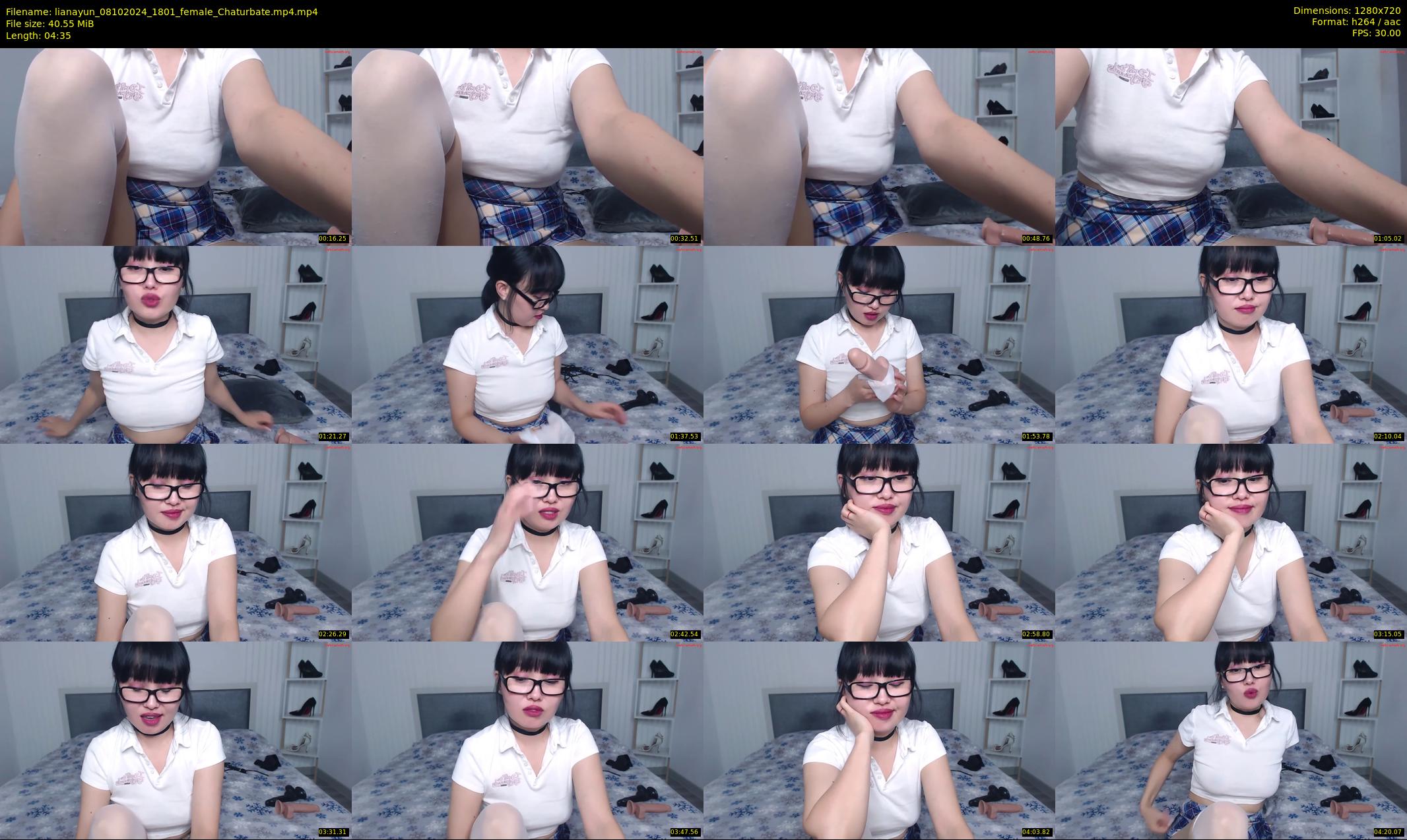 lianayun — 5 minute Chaturbate female cam show recording, 720p, Oct 8, 2024