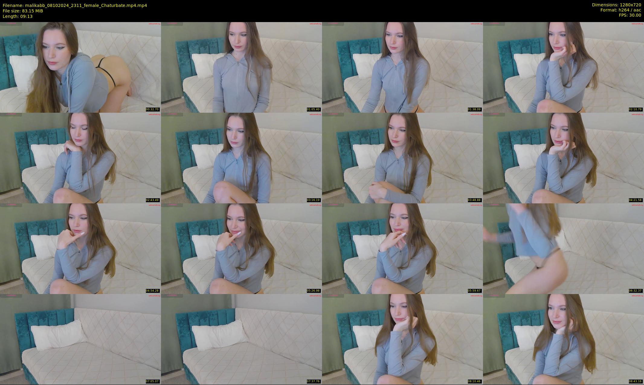 malikabb — 10 minute Chaturbate female cam show recording, 720p, Oct 8, 2024