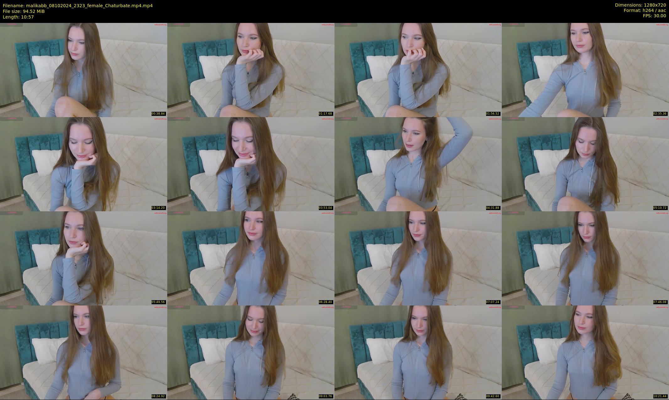 malikabb — 11 minute Chaturbate female cam show recording, 720p, Oct 8, 2024