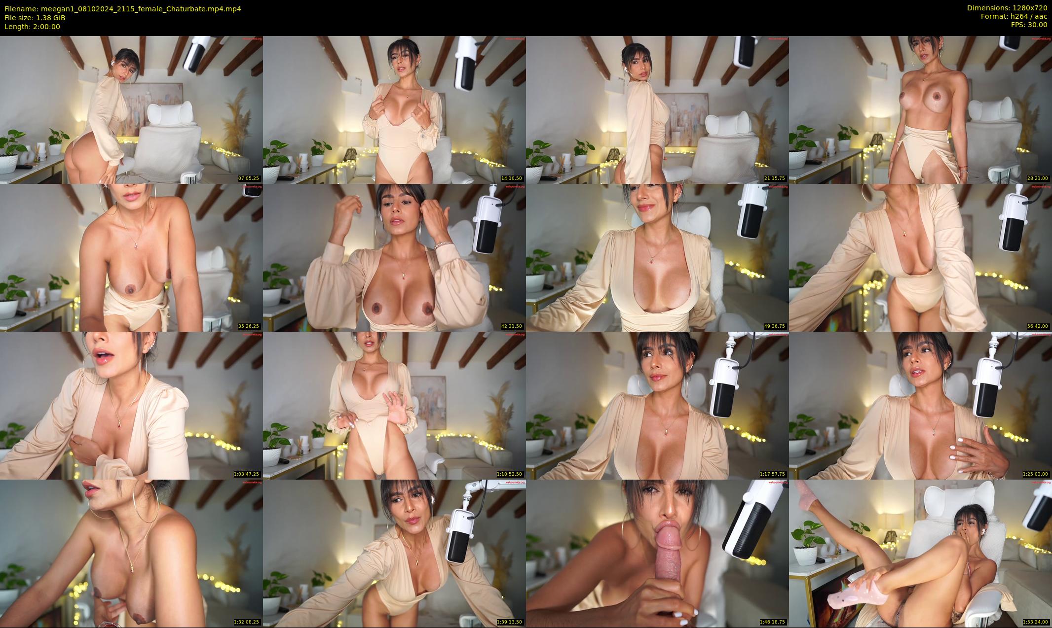 meegan1 — 120 minute Chaturbate female cam show recording, 720p, Oct 8, 2024
