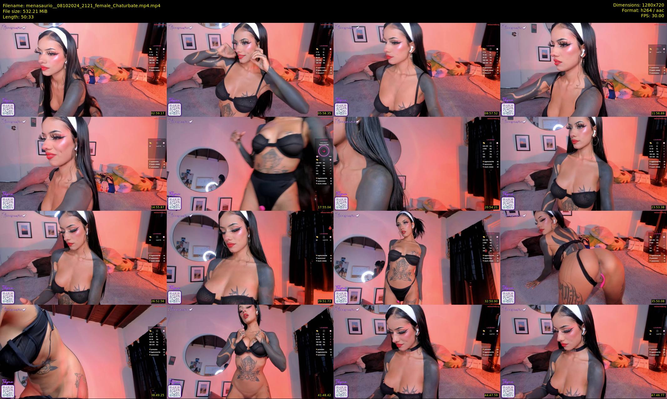 menasaurio_ — 51 minute Chaturbate female cam show recording, 720p, Oct 8, 2024