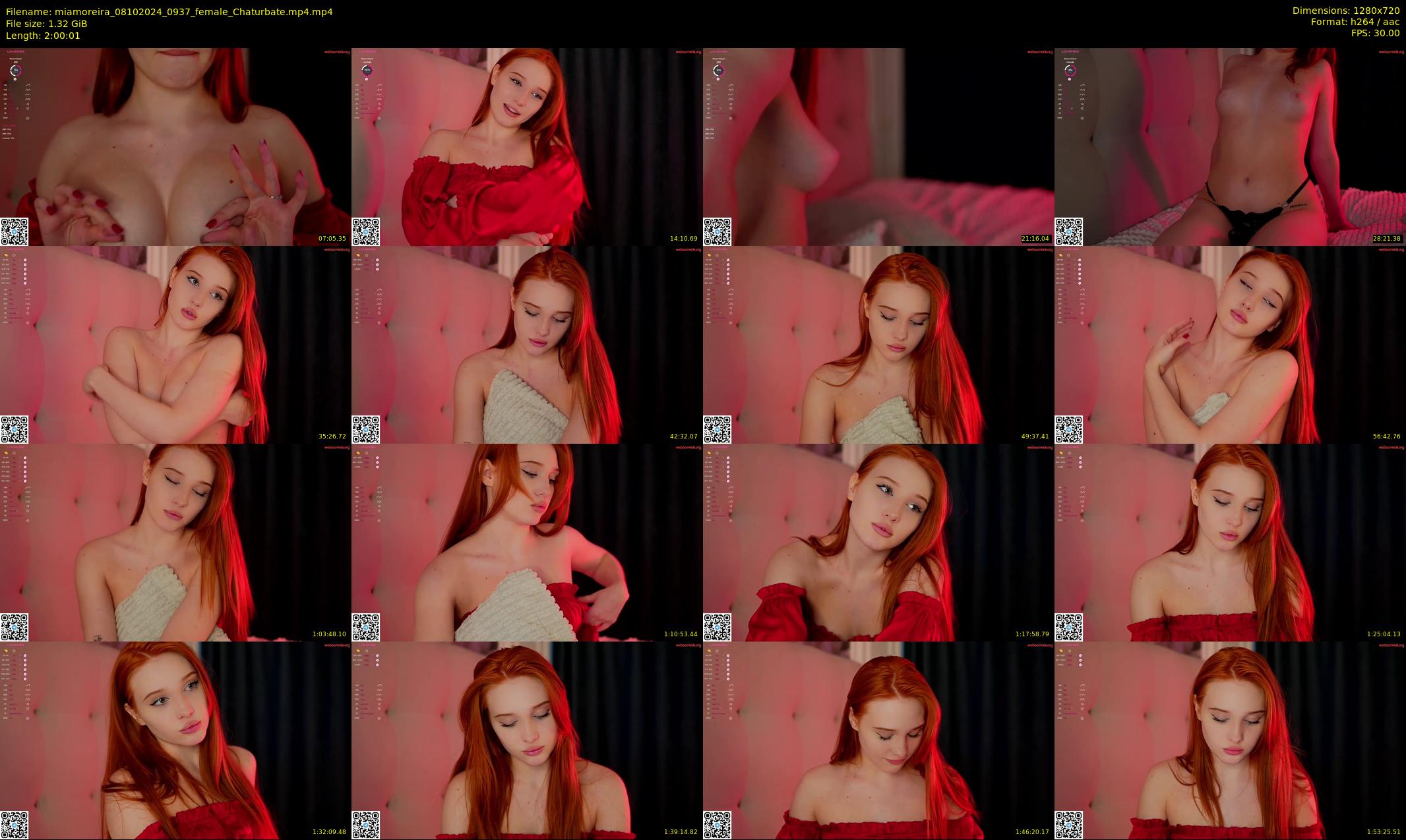 miamoreira — 121 minute Chaturbate female cam show recording, 720p, Oct 8, 2024