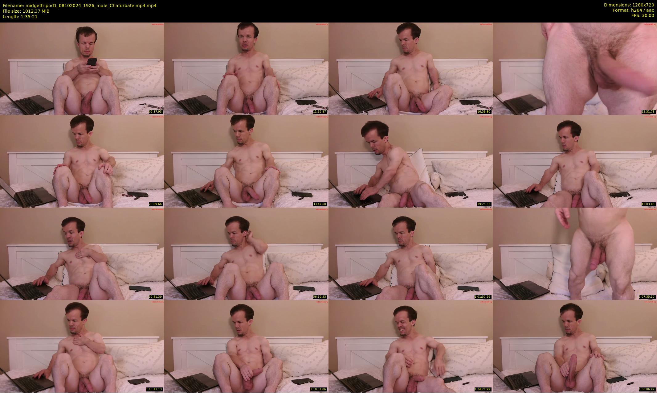 midgettripod1 — 96 minute Chaturbate male cam show recording, 720p, Oct 8, 2024
