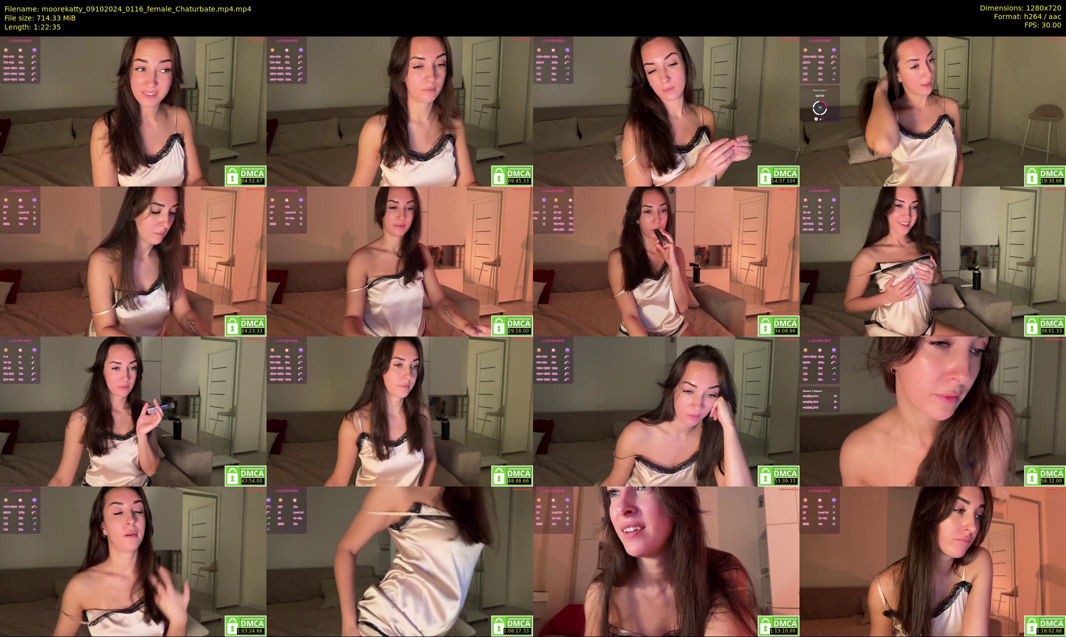 moorekatty — 83 minute Chaturbate female cam show recording, 720p, Oct 9, 2024