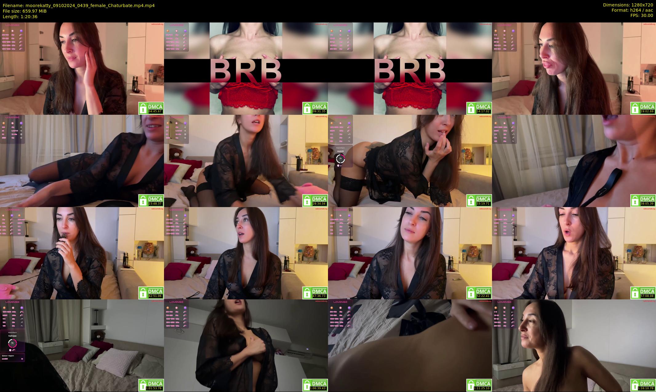 moorekatty — 81 minute Chaturbate female cam show recording, 720p, Oct 9, 2024