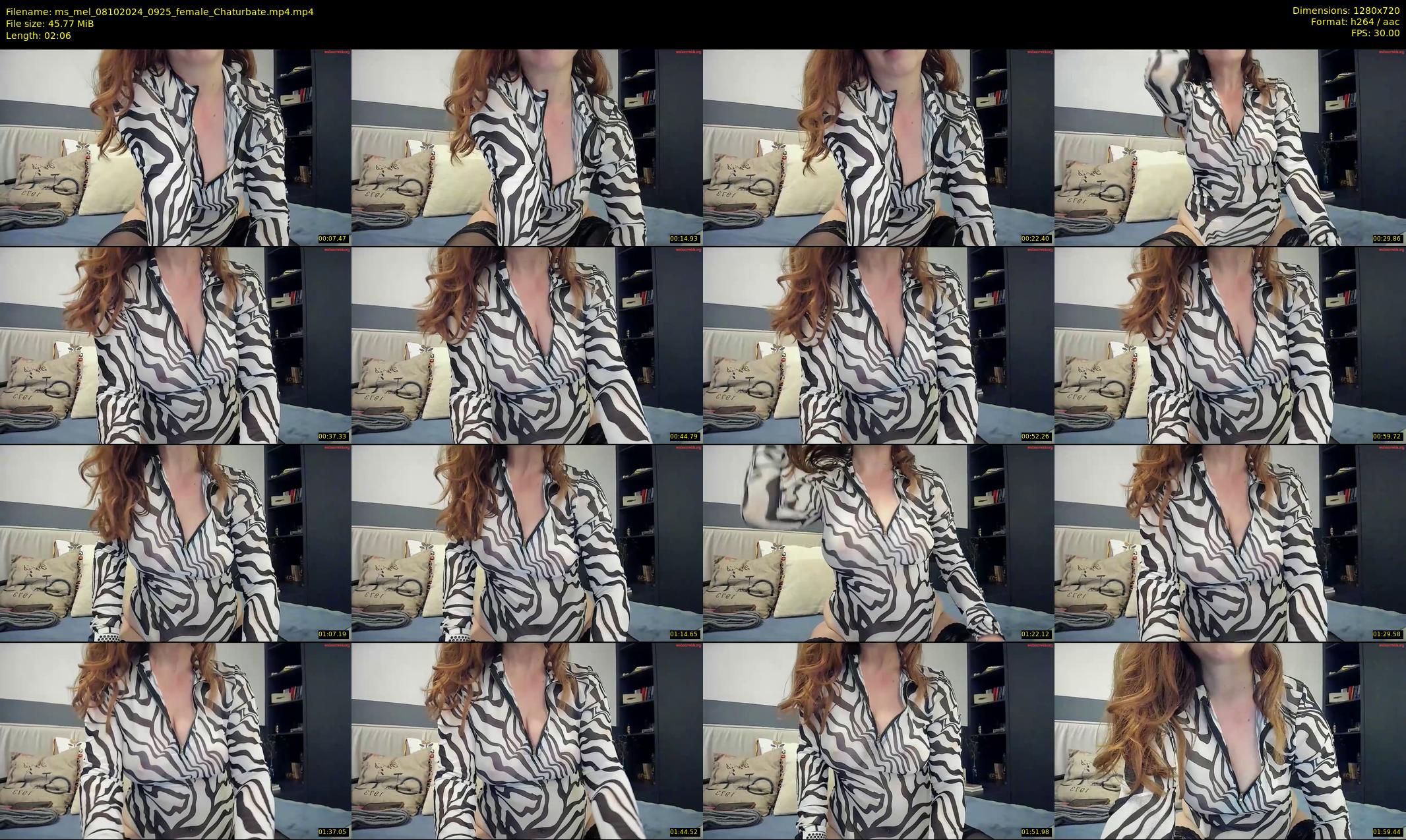 ms_mel — 3 minute Chaturbate female cam show recording, 720p, Oct 8, 2024