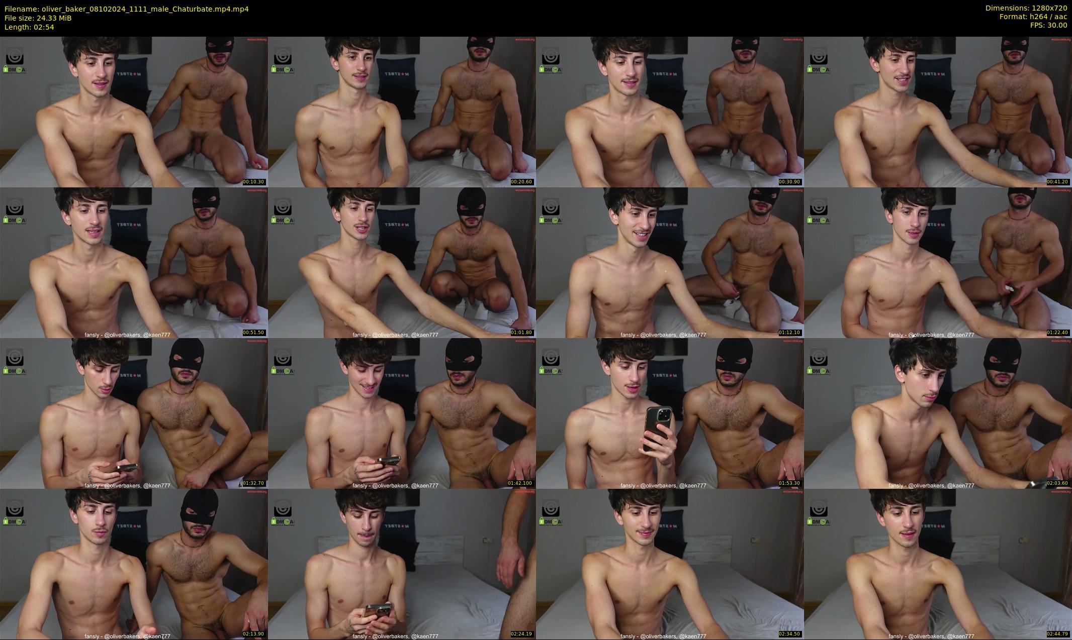 oliver_baker — 3 minute Chaturbate male cam show recording, 720p, Oct 8, 2024