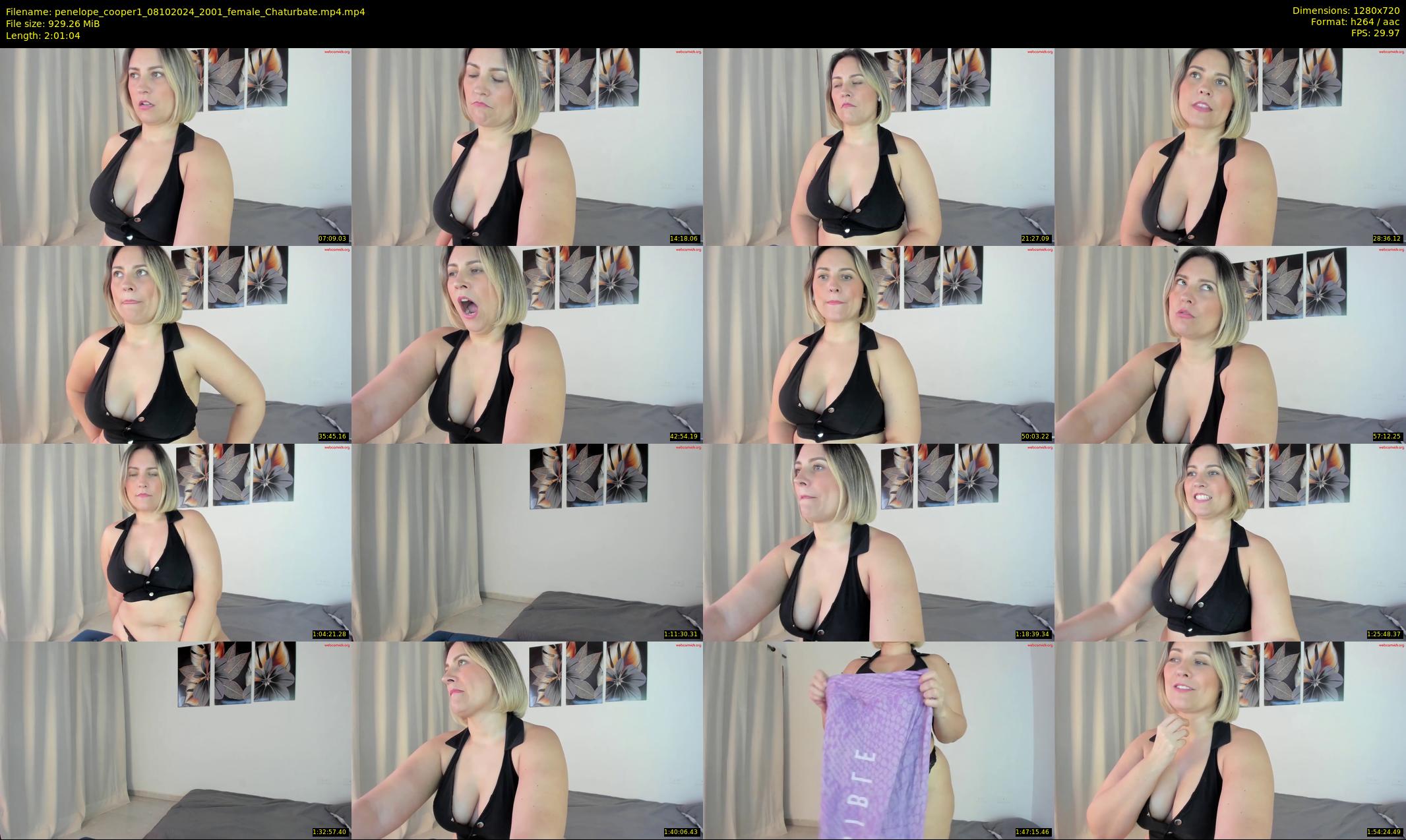penelope_cooper1 — 122 minute Chaturbate female cam show recording, 720p, Oct 8, 2024